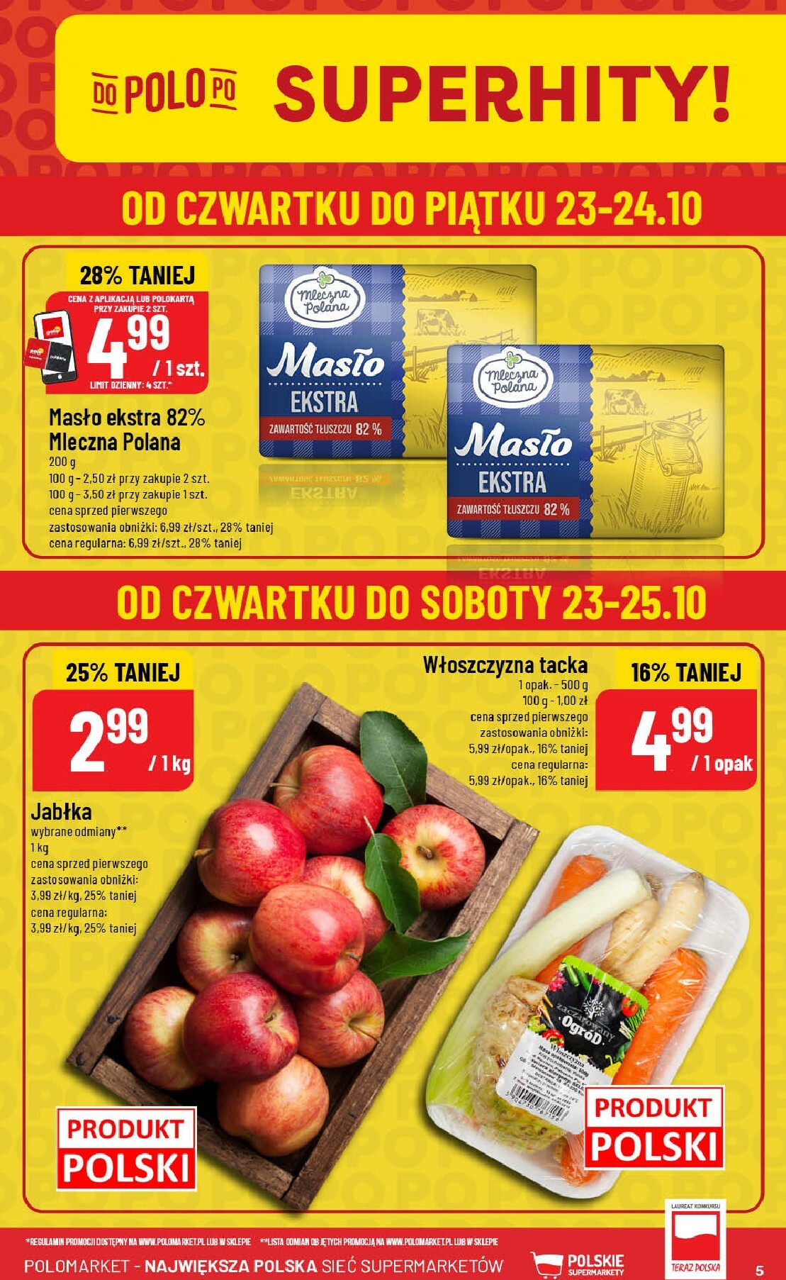 polomarket - Gazetka POLO market - ważna od 22.10. do 28.10. - page: 5 polomarket - Gazetka POLO market - ważna od 22.10. do 28.10. - page: 5