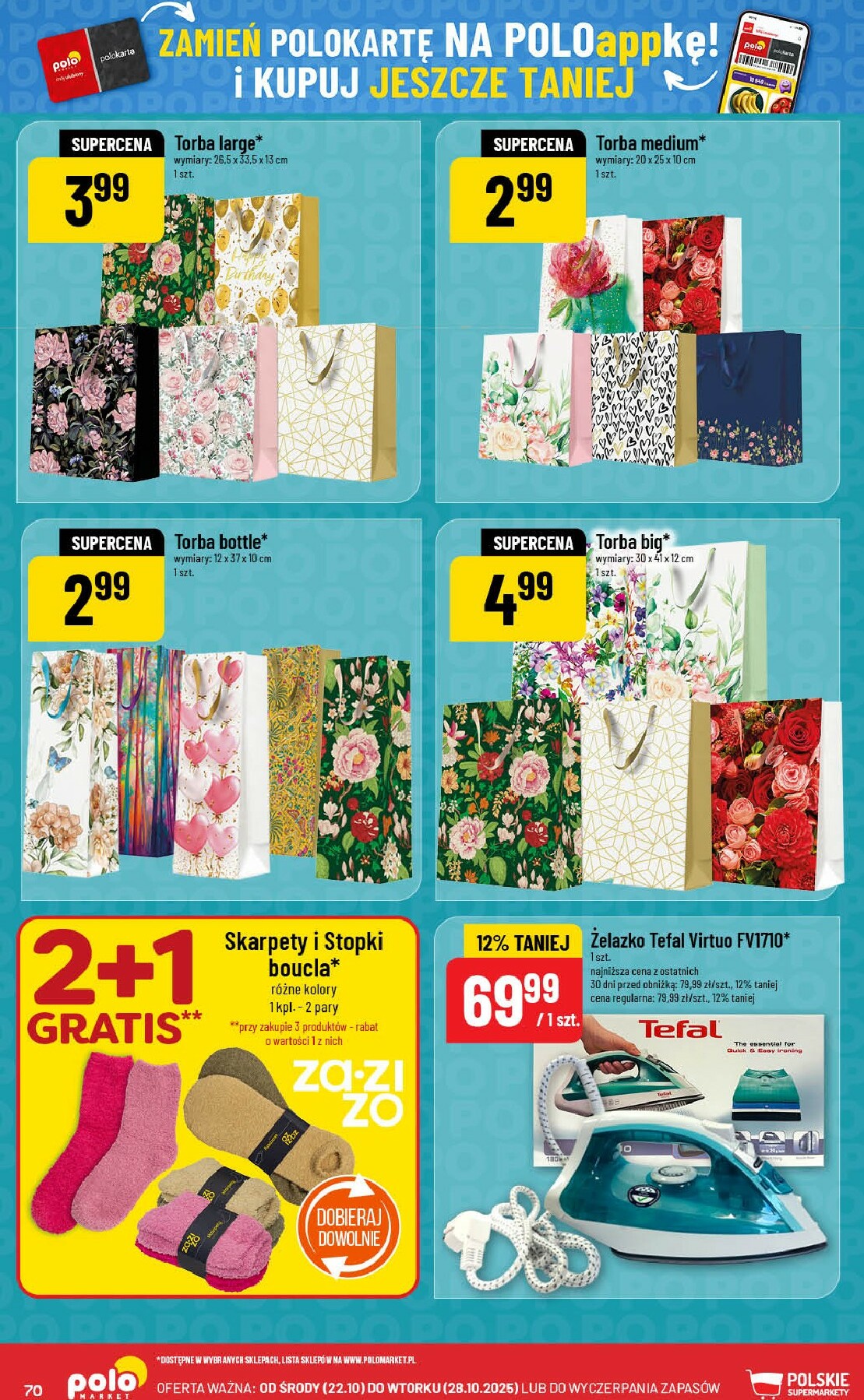 polomarket - Gazetka POLO market - ważna od 22.10. do 28.10. - page: 70 polomarket - Gazetka POLO market - ważna od 22.10. do 28.10. - page: 70