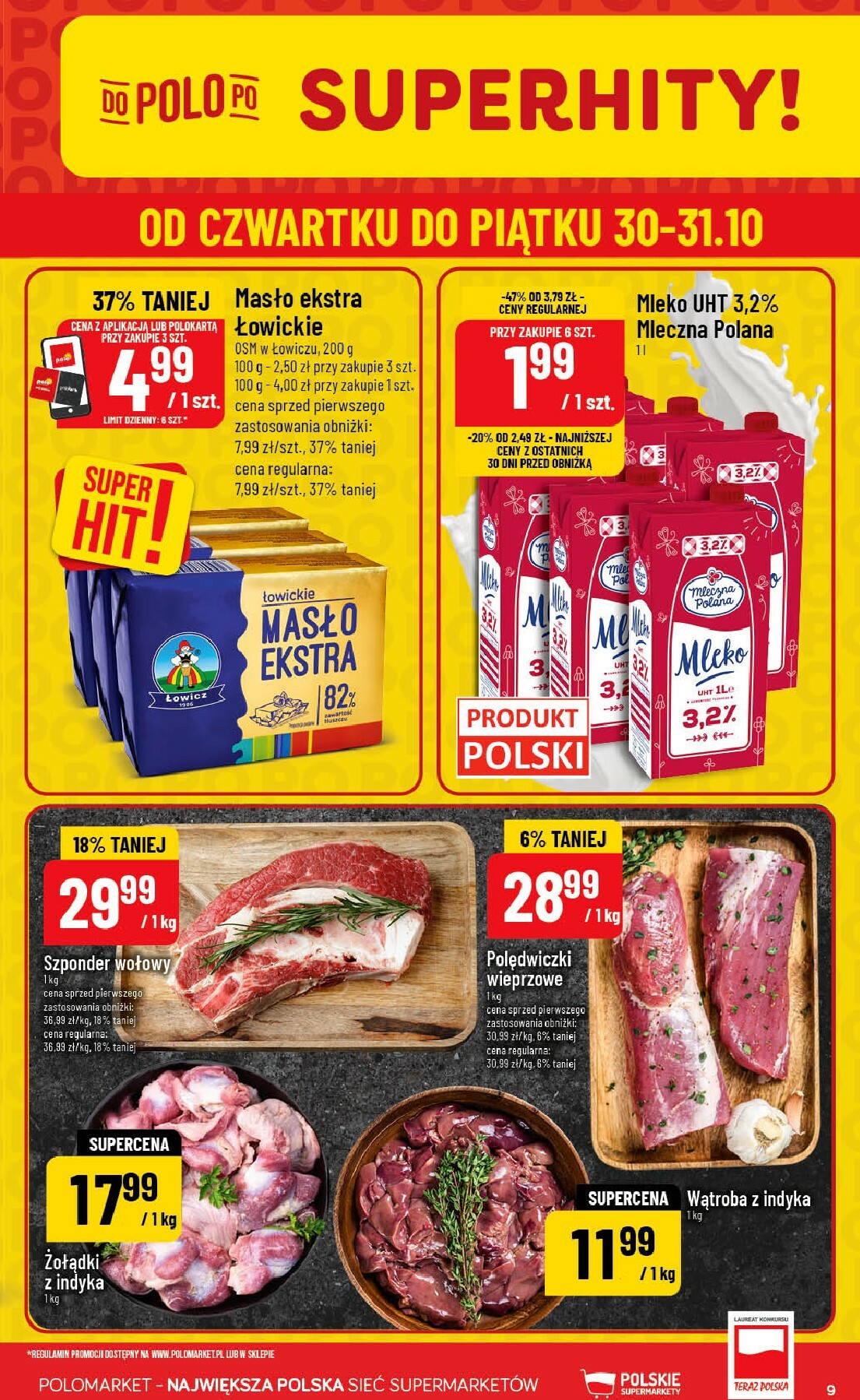 polomarket - Gazetka POLO market - ważna od 29.10. do 04.11. - page: 9 polomarket - Gazetka POLO market - ważna od 29.10. do 04.11. - page: 9