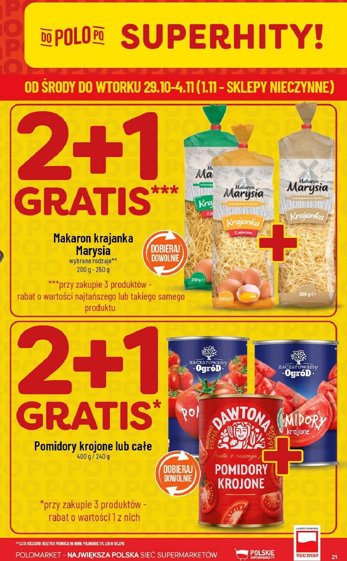 polomarket - Gazetka POLO market - ważna od 29.10. do 04.11. - page: 21 polomarket - Gazetka POLO market - ważna od 29.10. do 04.11. - page: 21