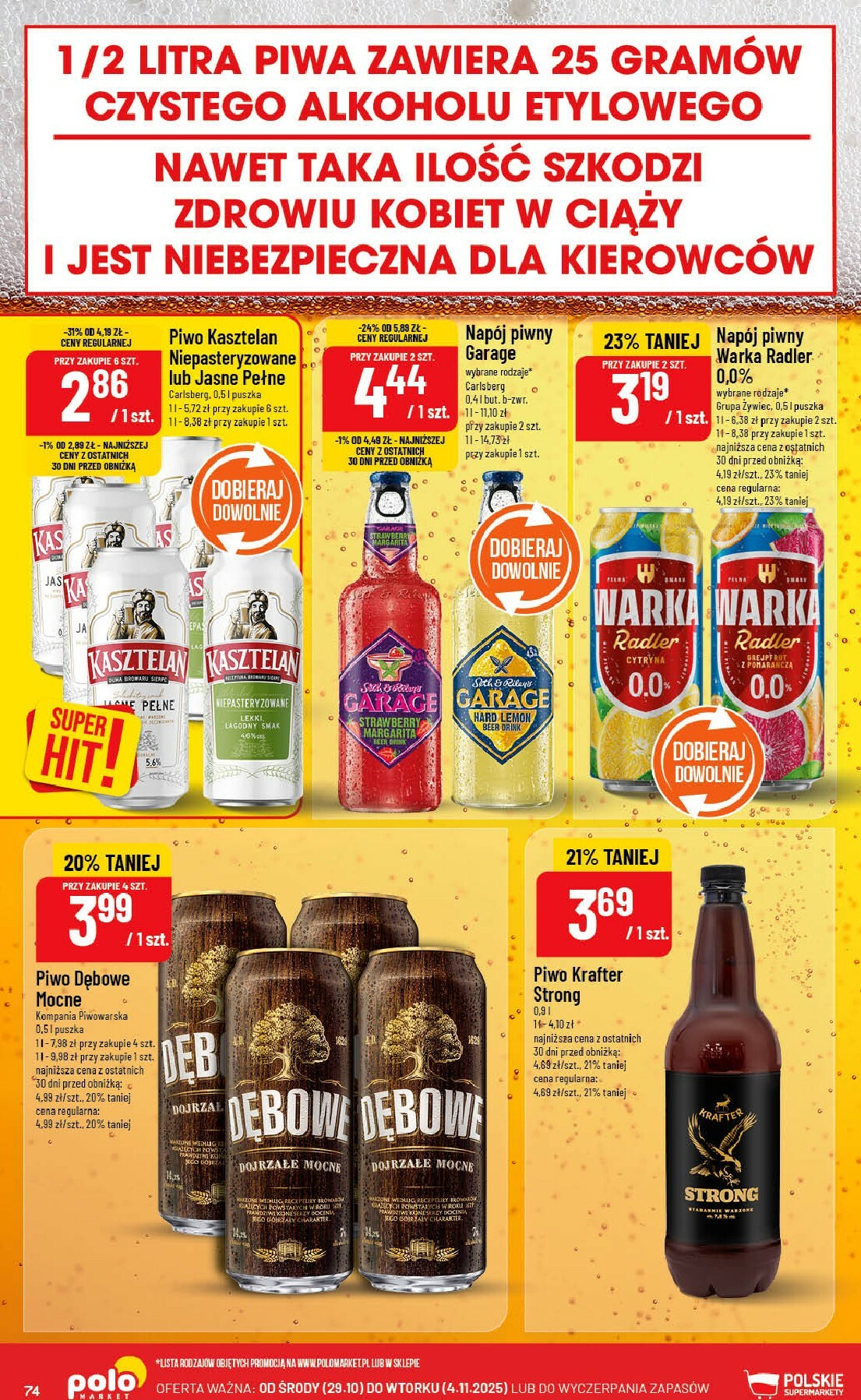 polomarket - Gazetka POLO market - ważna od 29.10. do 04.11. - page: 74 polomarket - Gazetka POLO market - ważna od 29.10. do 04.11. - page: 74