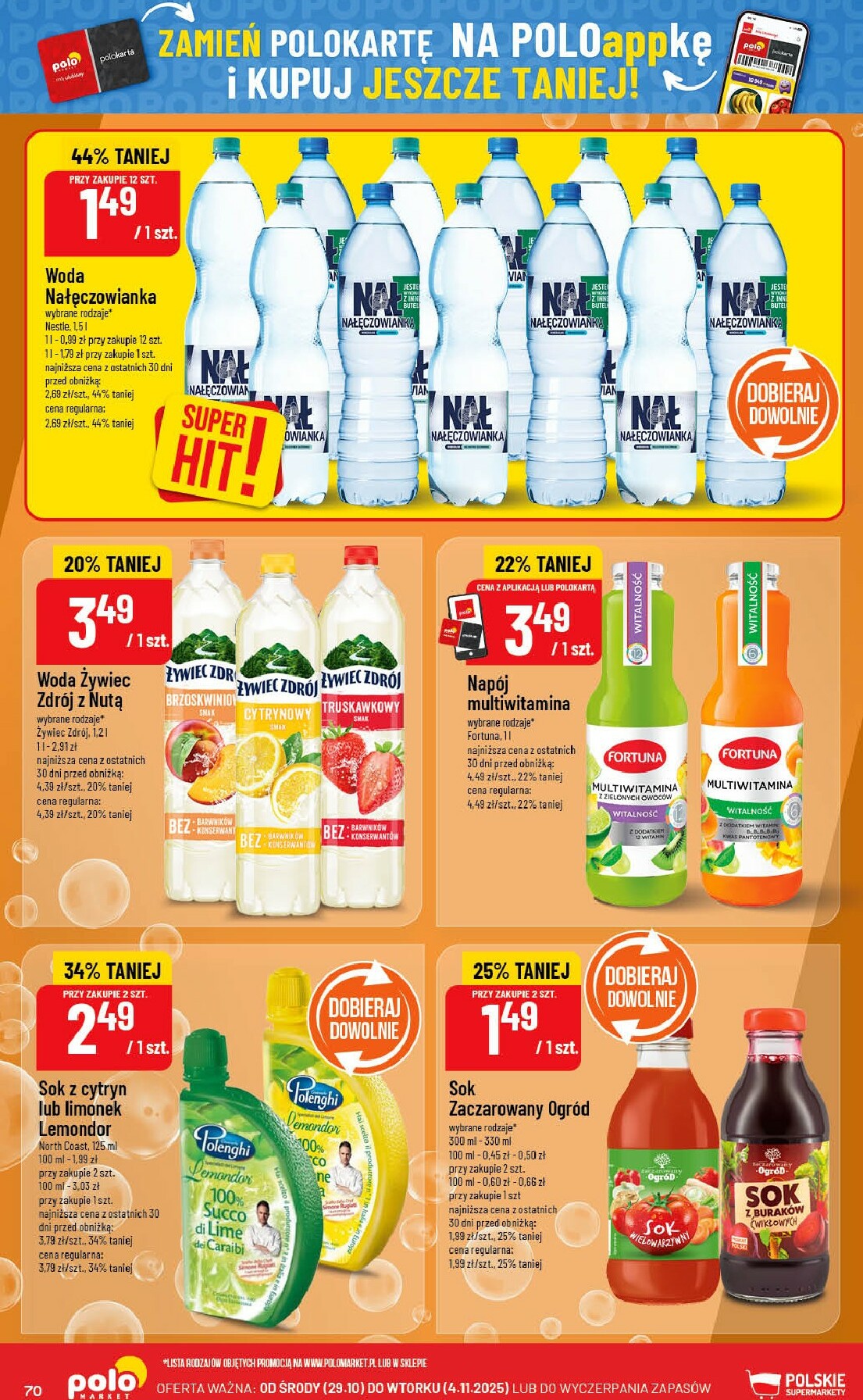 polomarket - Gazetka POLO market - ważna od 29.10. do 04.11. - page: 70 polomarket - Gazetka POLO market - ważna od 29.10. do 04.11. - page: 70