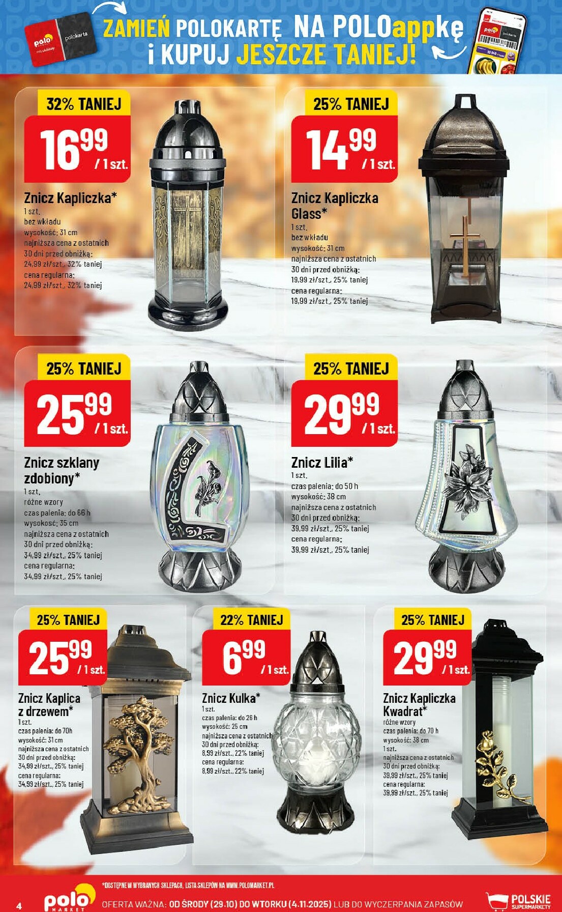 polomarket - Gazetka POLO market - ważna od 29.10. do 04.11. - page: 4 polomarket - Gazetka POLO market - ważna od 29.10. do 04.11. - page: 4