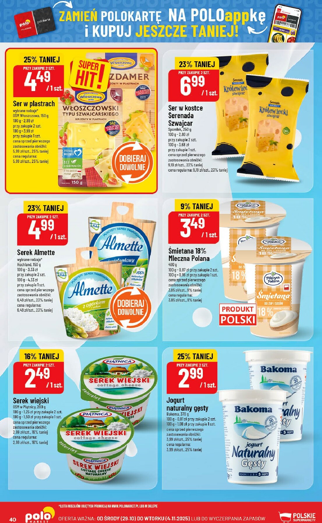 polomarket - Gazetka POLO market - ważna od 29.10. do 04.11. - page: 40 polomarket - Gazetka POLO market - ważna od 29.10. do 04.11. - page: 40