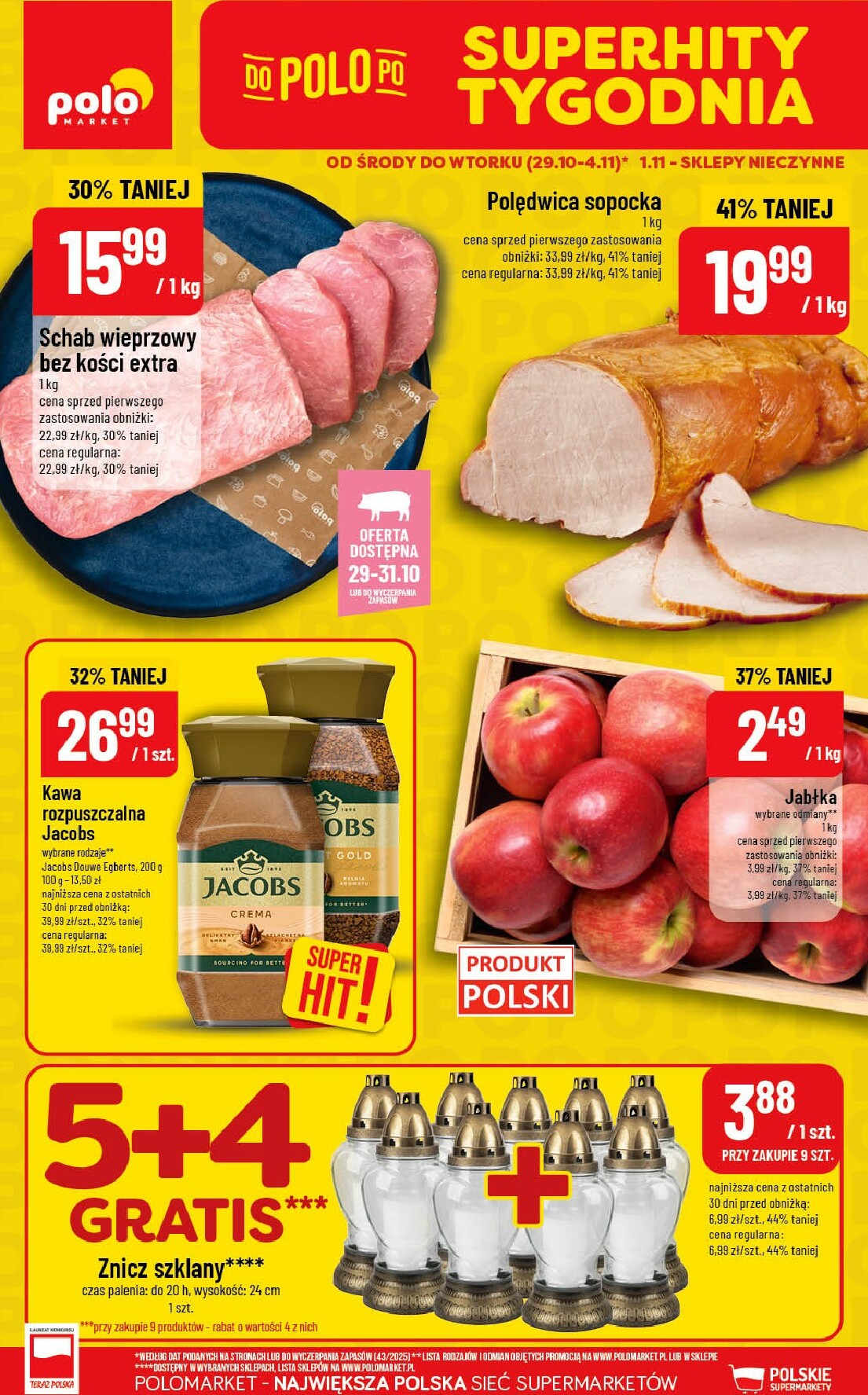 polomarket - Gazetka POLO market - ważna od 29.10. do 04.11. - page: 1 polomarket - Gazetka POLO market - ważna od 29.10. do 04.11. - page: 1