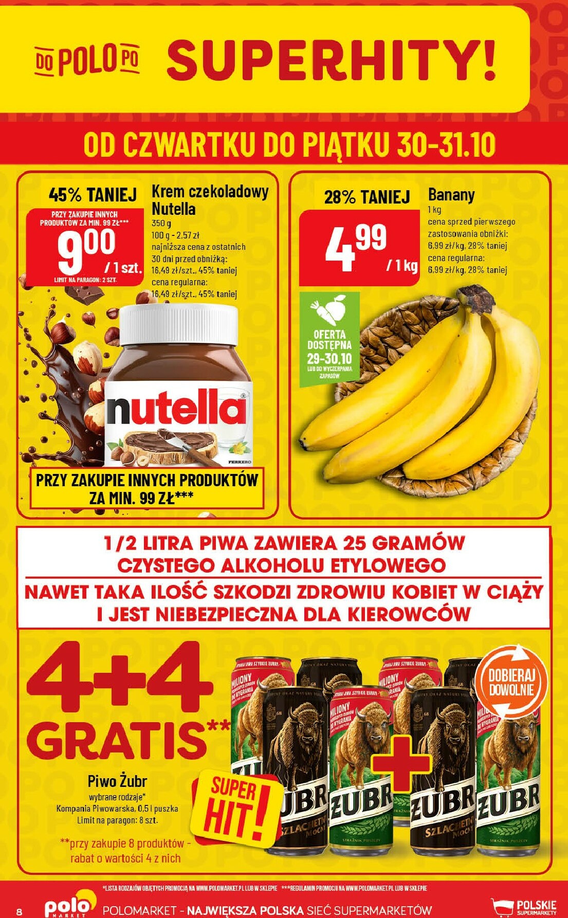 polomarket - Gazetka POLO market - ważna od 29.10. do 04.11. - page: 8 polomarket - Gazetka POLO market - ważna od 29.10. do 04.11. - page: 8