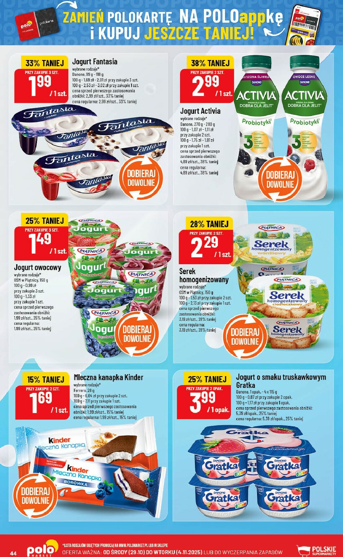 polomarket - Gazetka POLO market - ważna od 29.10. do 04.11. - page: 44 polomarket - Gazetka POLO market - ważna od 29.10. do 04.11. - page: 44