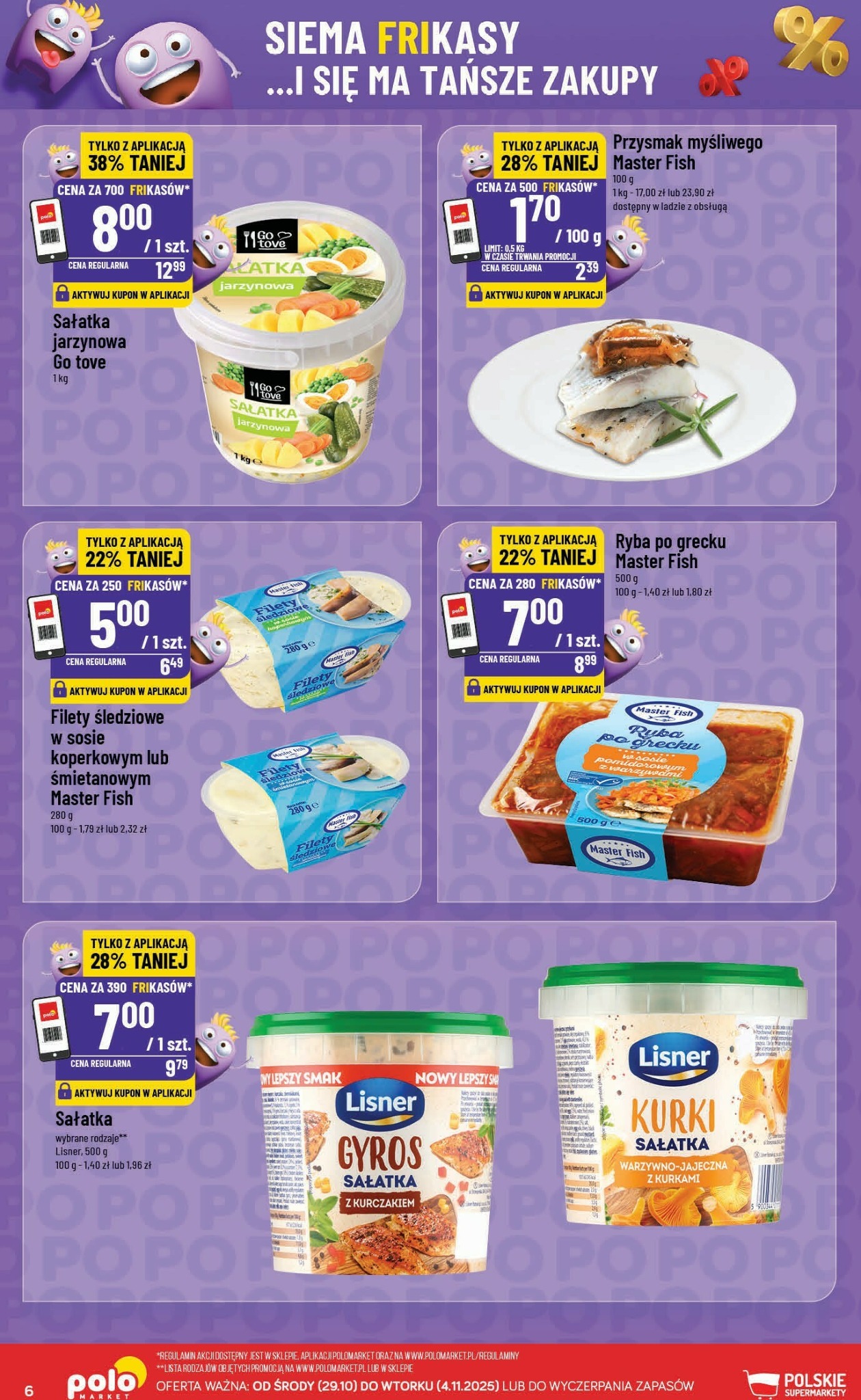 polomarket - Gazetka POLO market - Katalog Frikasy - ważna od 29.10. do 04.11. - page: 6
