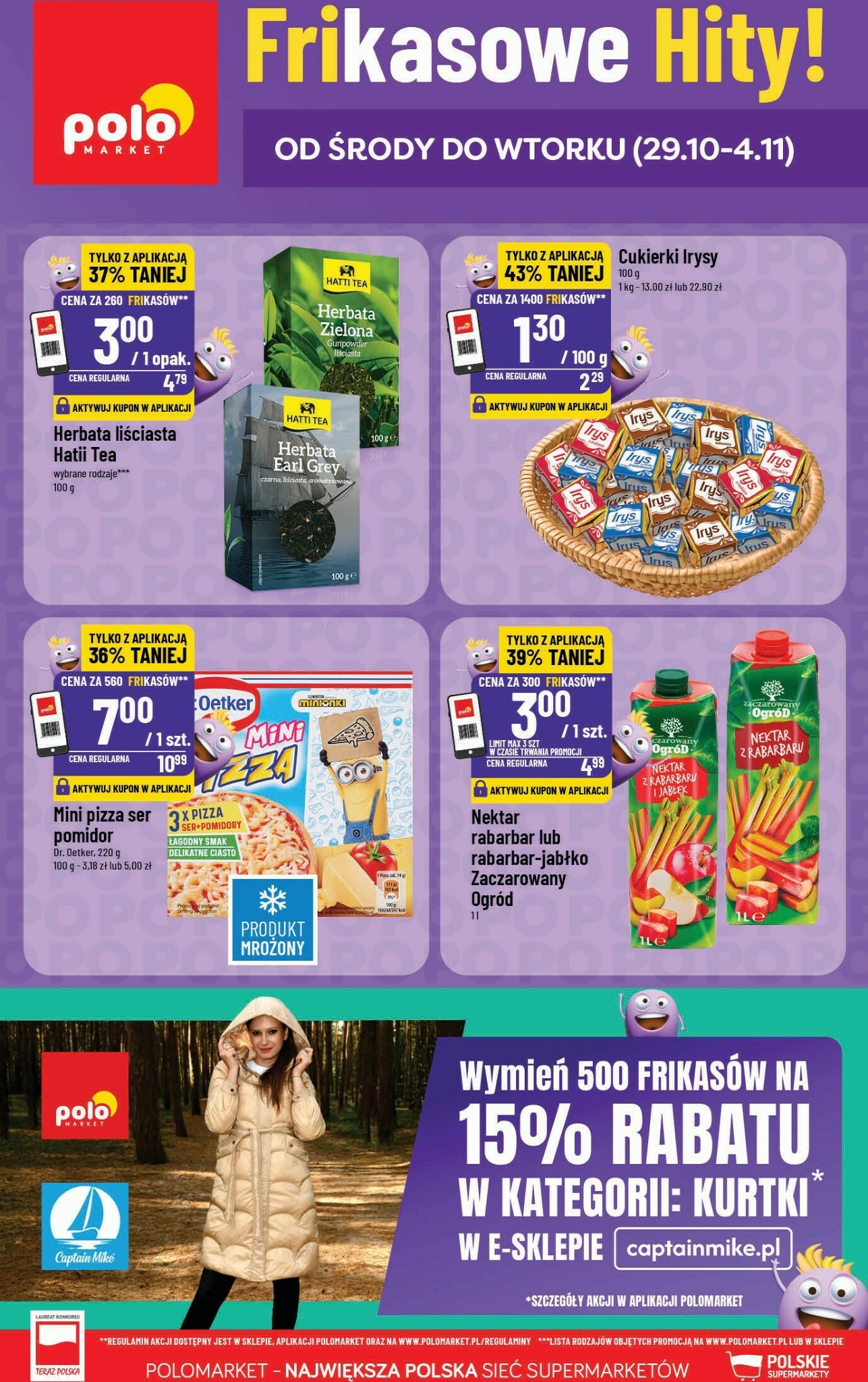 polomarket - Gazetka POLO market - Katalog Frikasy - ważna od 29.10. do 04.11.