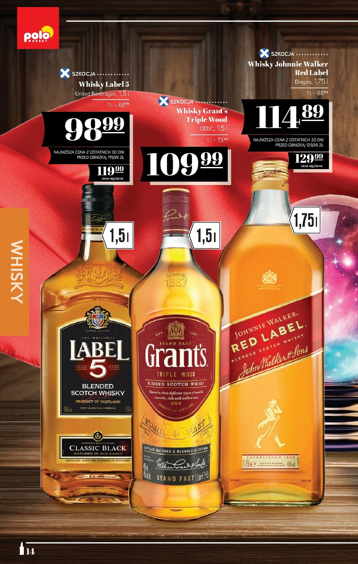 polomarket - Gazetka POLO market - Katalog Alkoholi - ważna od 14.11. do 11.12. - page: 14