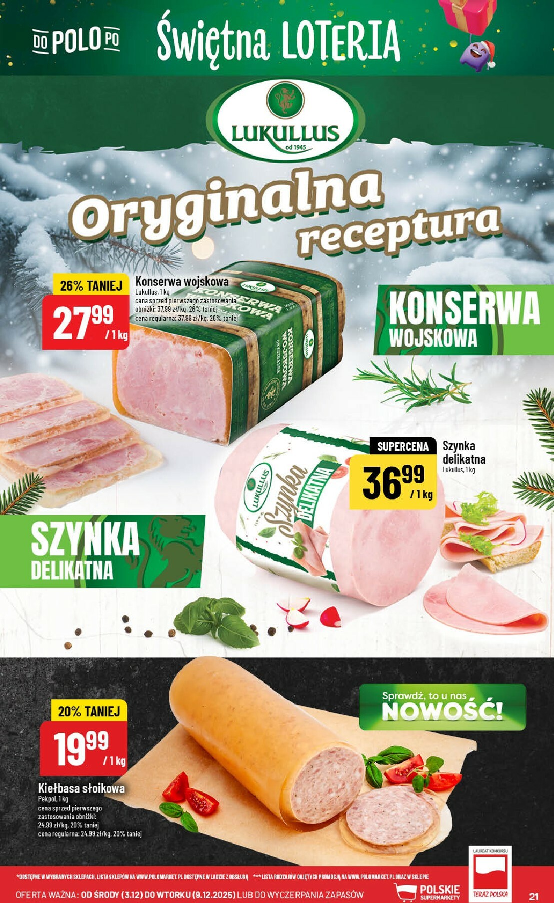 polomarket - Gazetka POLO market - ważna od 03.12. do 09.12. - page: 21