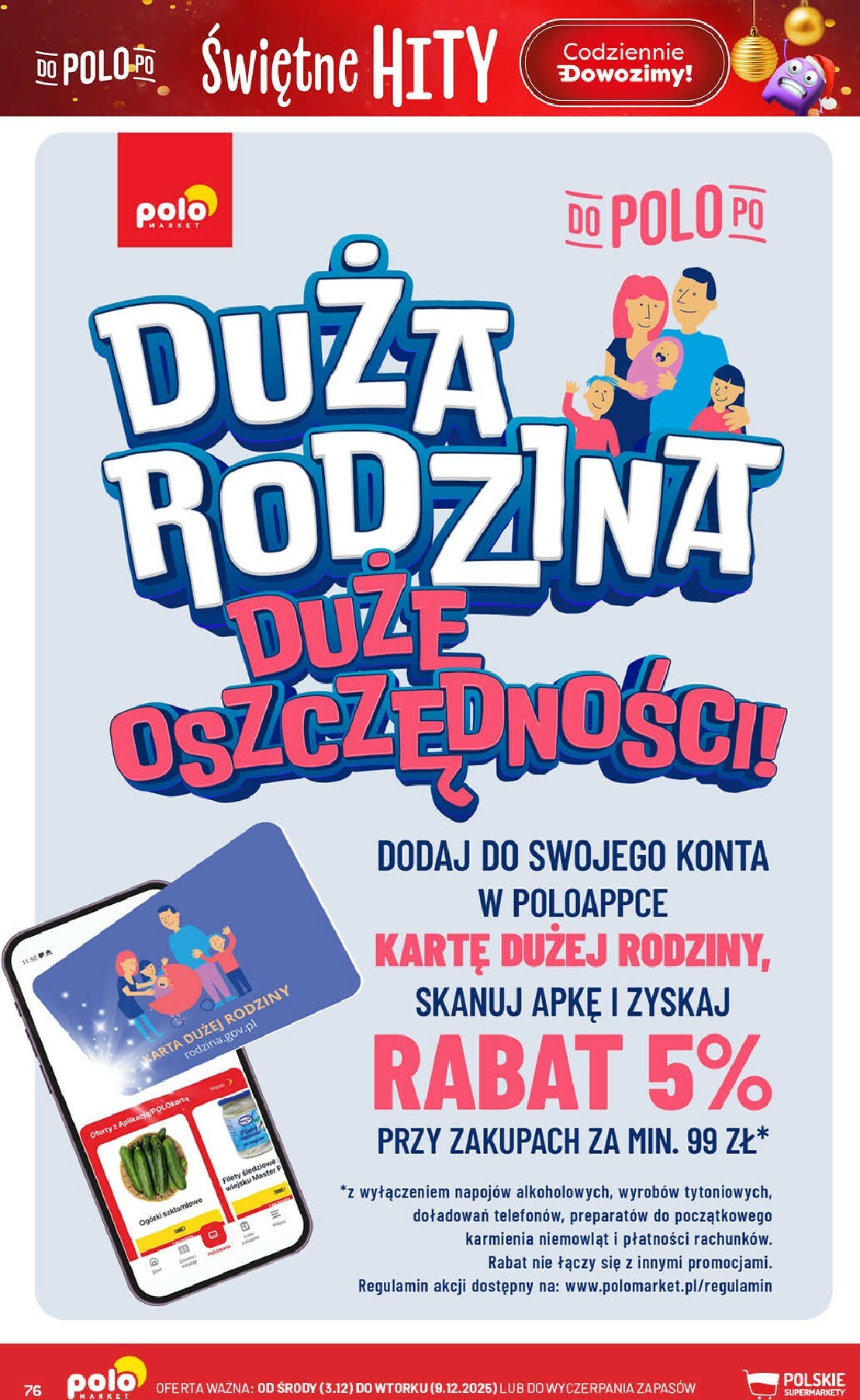 polomarket - Gazetka POLO market - ważna od 03.12. do 09.12. - page: 76