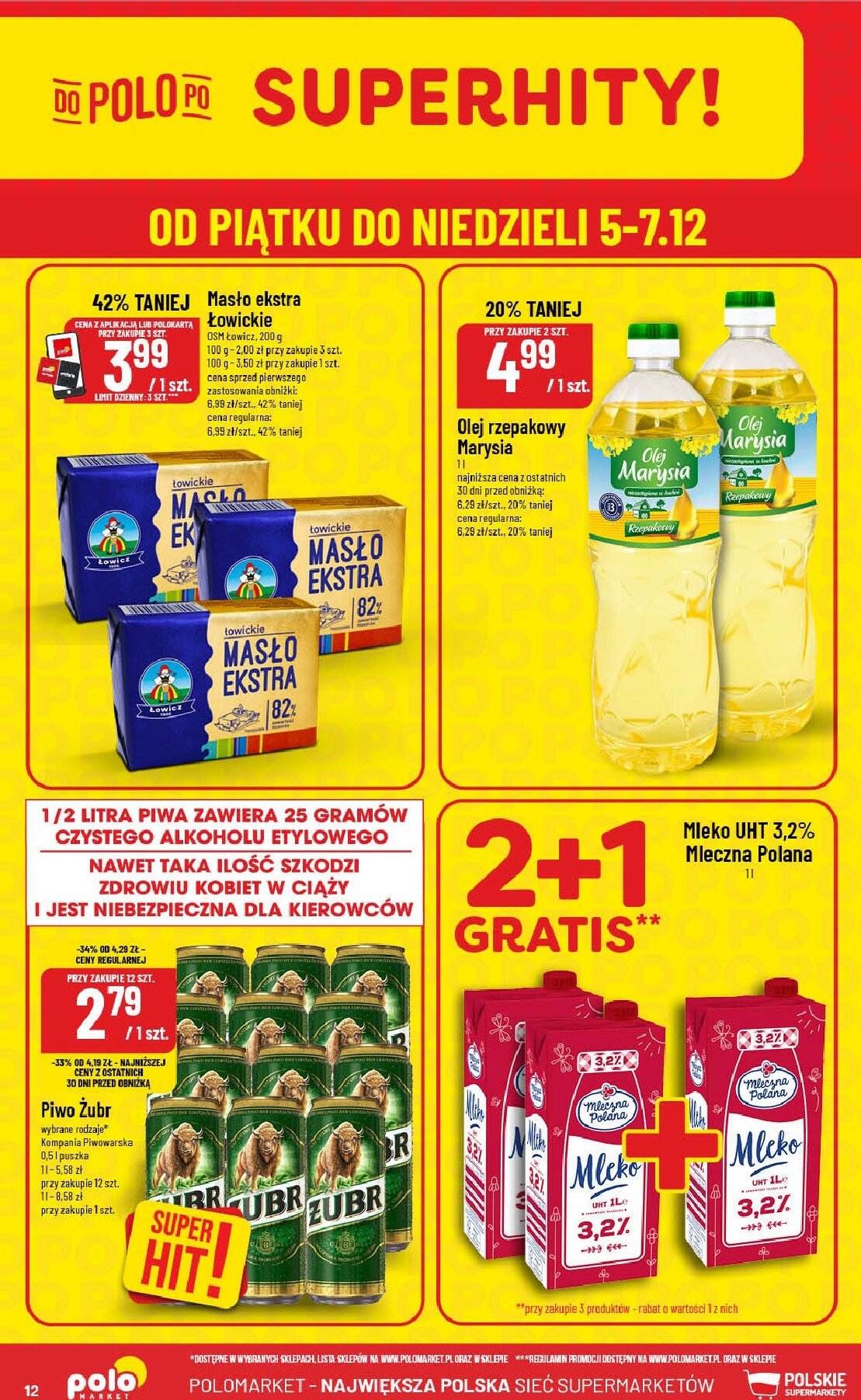 polomarket - Gazetka POLO market - ważna od 03.12. do 09.12. - page: 12