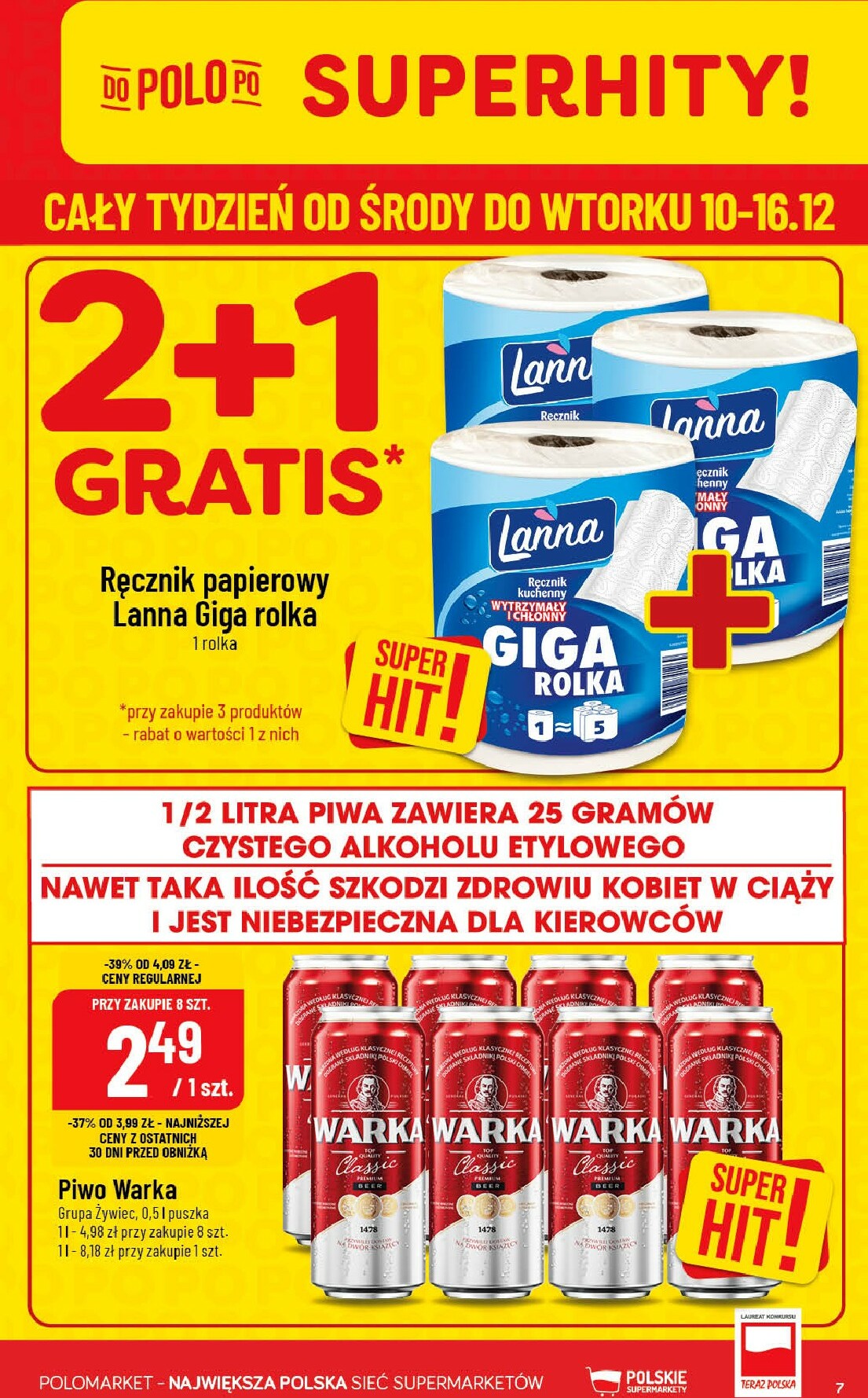 polomarket - Gazetka POLO market - ważna od 10.12. do 16.12. - page: 7