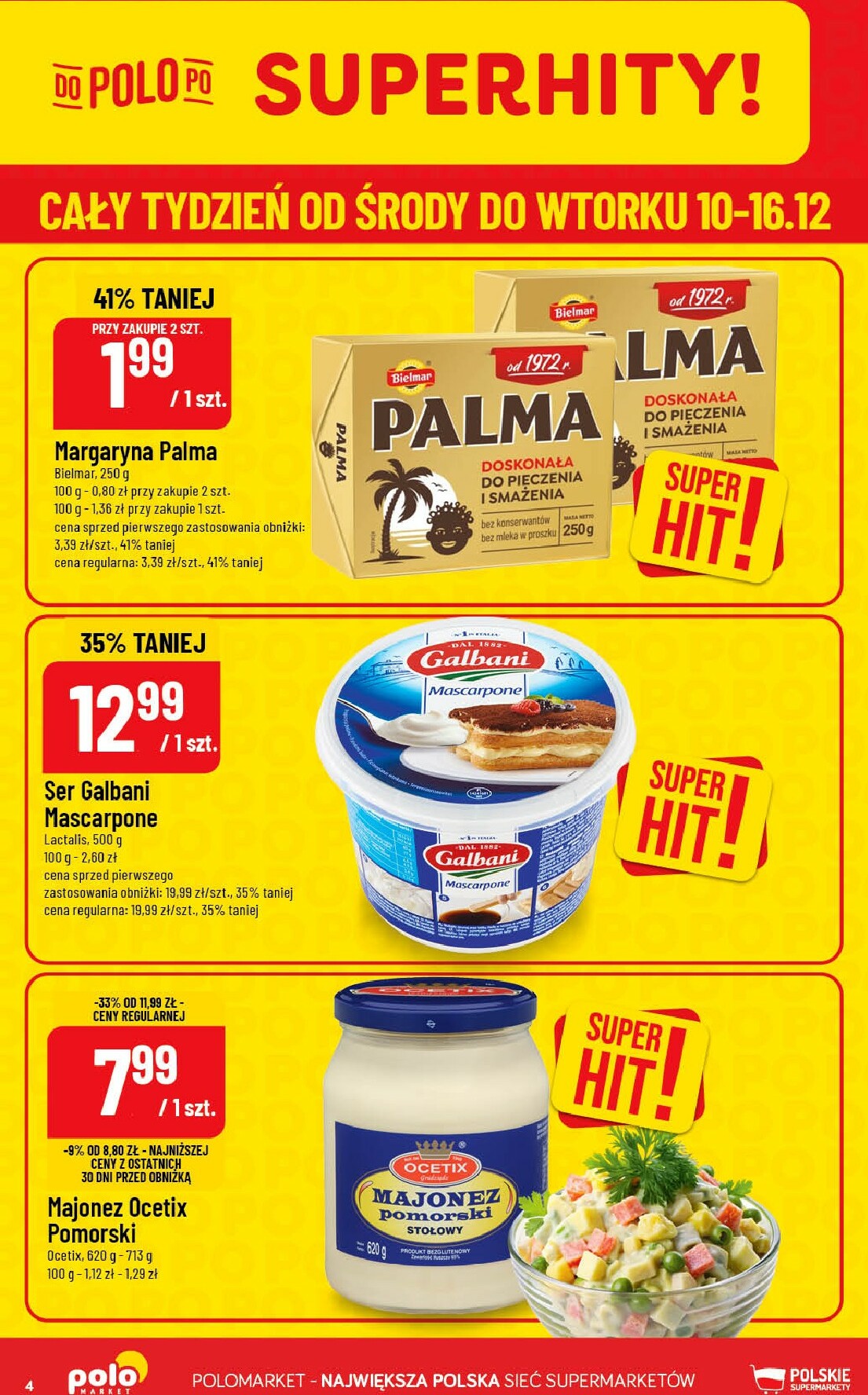 polomarket - Gazetka POLO market - ważna od 10.12. do 16.12. - page: 4