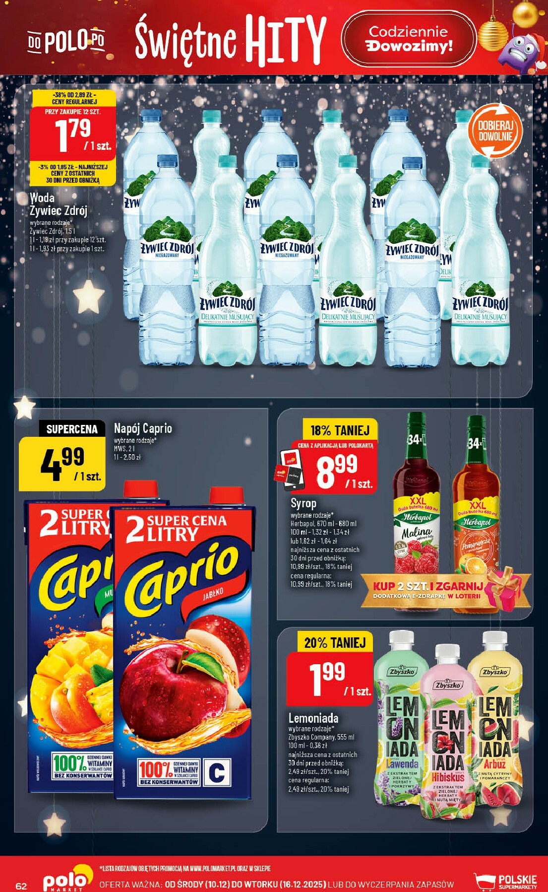 polomarket - Gazetka POLO market - ważna od 10.12. do 16.12. - page: 62