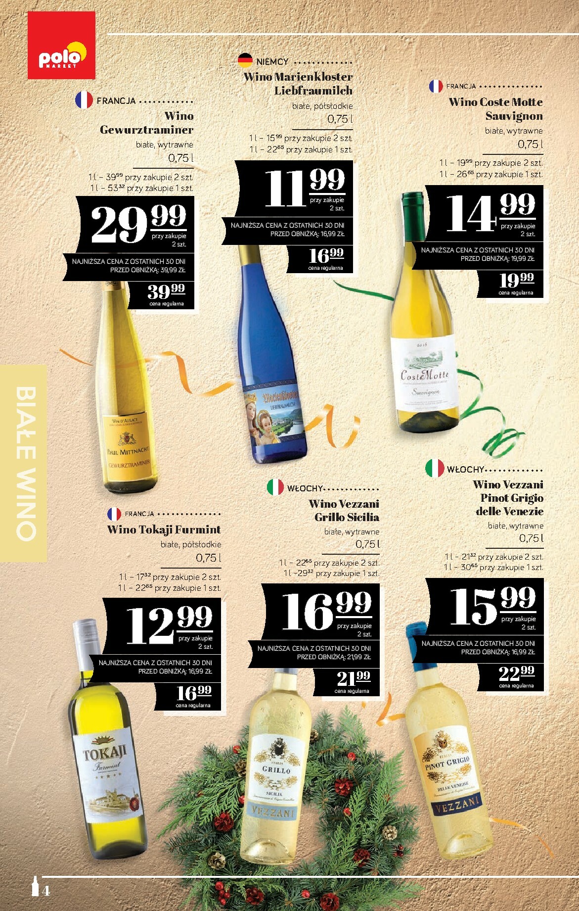 polomarket - Gazetka POLO market - Katalog alkoholi - ważna od 12.12. do 31.12. - page: 4