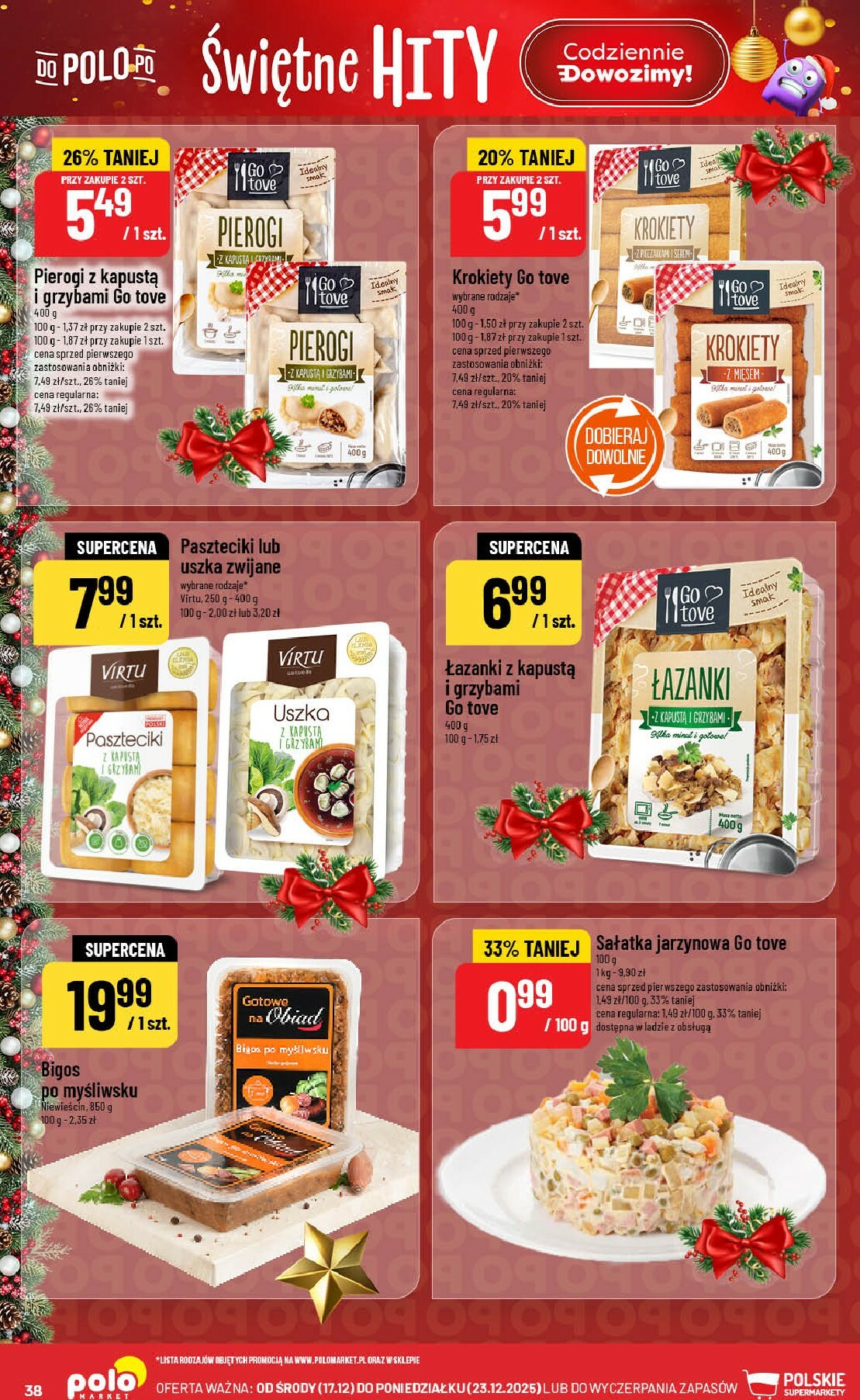 polomarket - Gazetka POLO market - ważna od 17.12. do 23.12. - page: 38