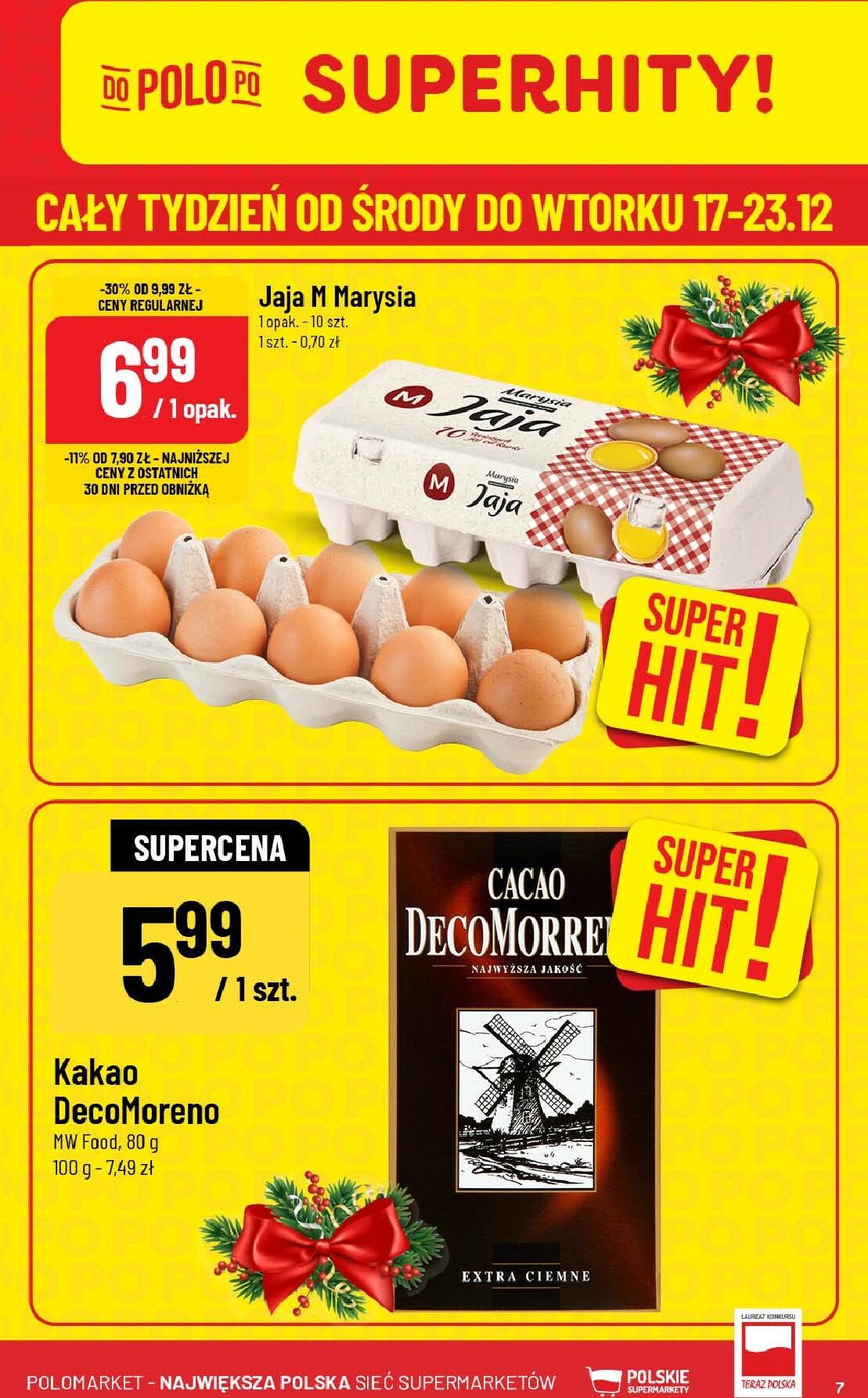 polomarket - Gazetka POLO market - ważna od 17.12. do 23.12. - page: 7