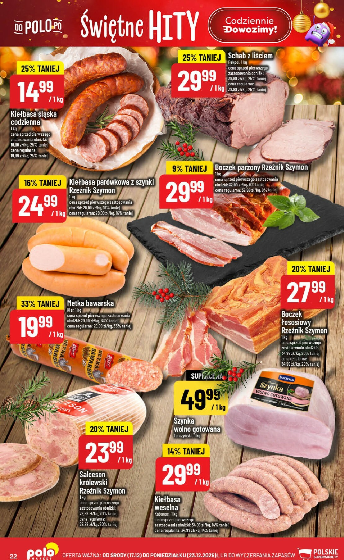 polomarket - Gazetka POLO market - ważna od 17.12. do 23.12. - page: 22