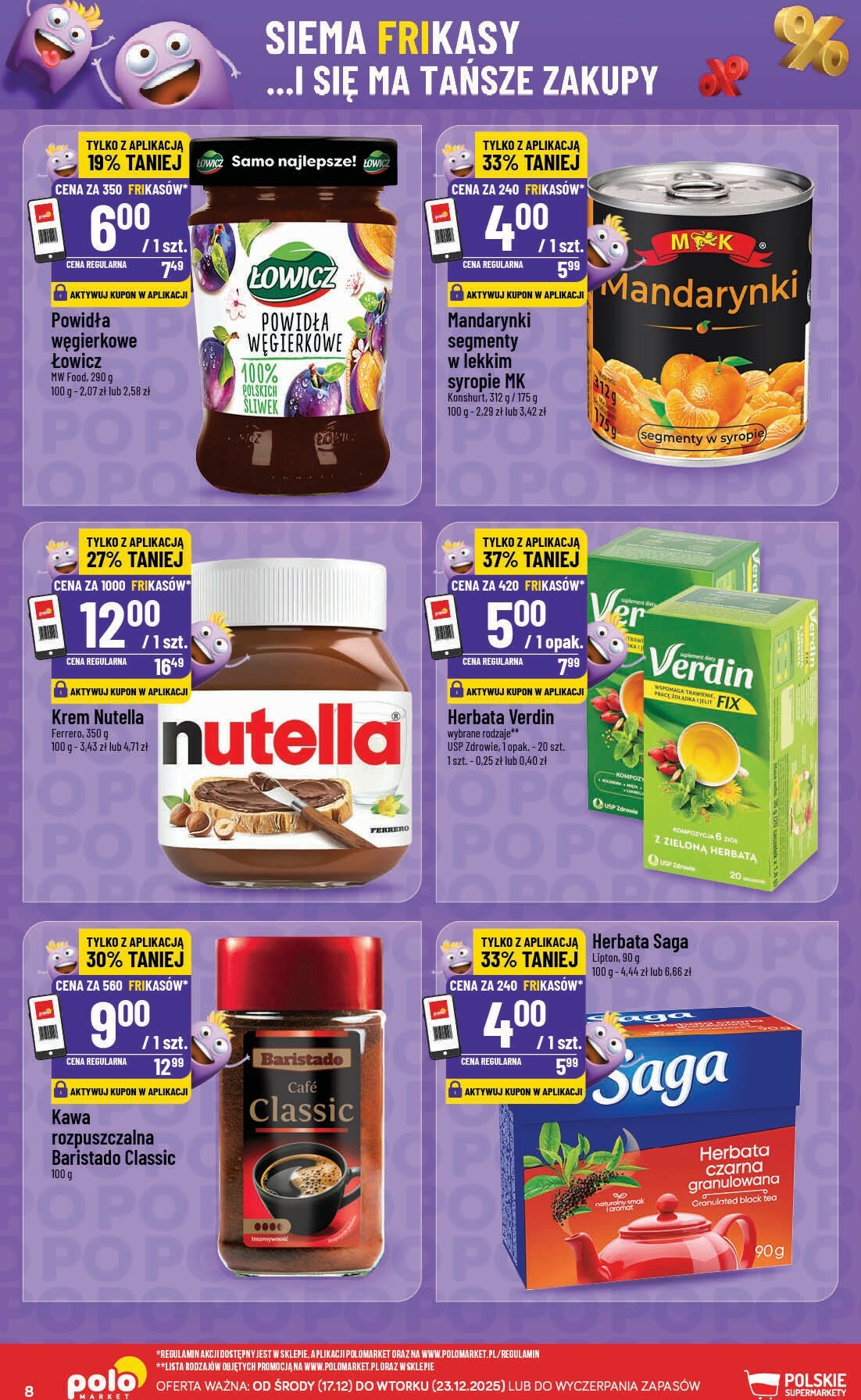 polomarket - Gazetka POLO market - Katalog Frikasy - ważna od 17.12. do 23.12. - page: 8