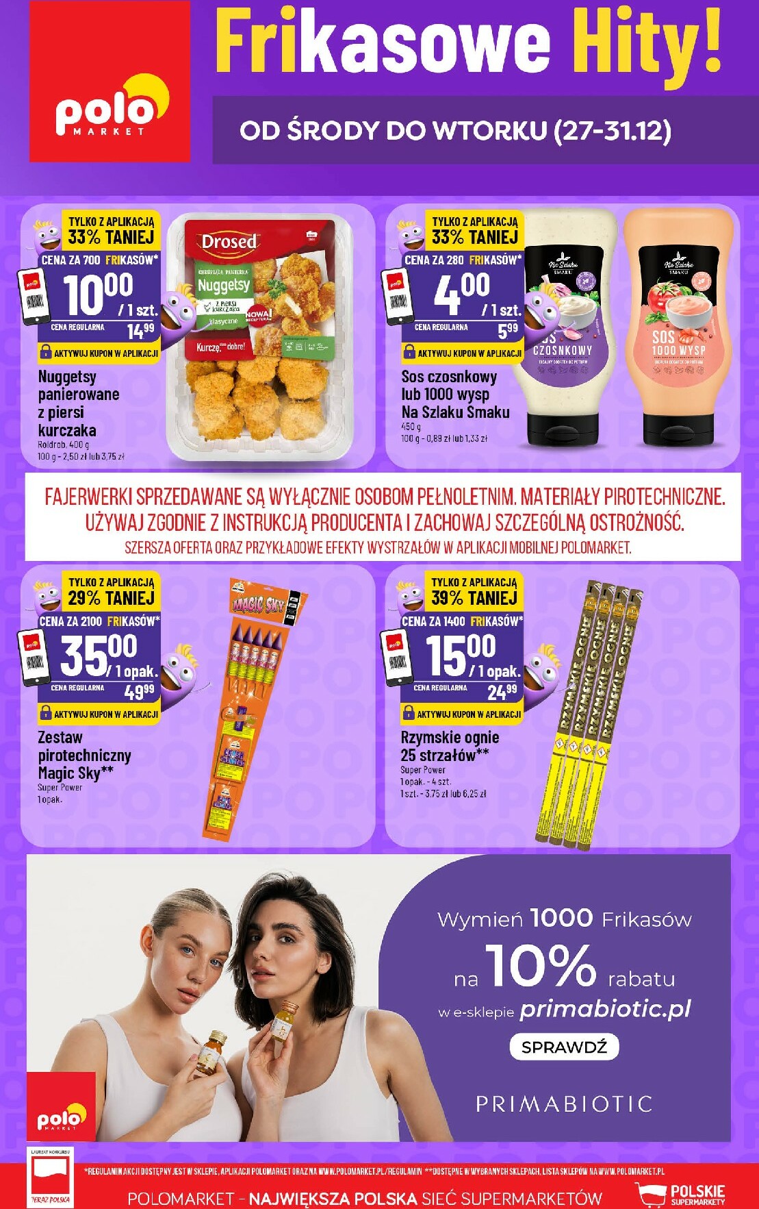 polomarket - Gazetka POLO market - Katalog Frikasy - ważna od 27.12. do 31.12.