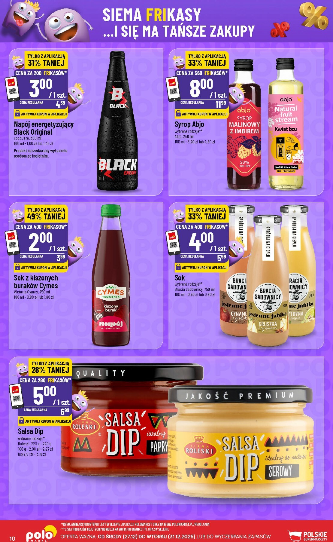 polomarket - Gazetka POLO market - Katalog Frikasy - ważna od 27.12. do 31.12. - page: 10