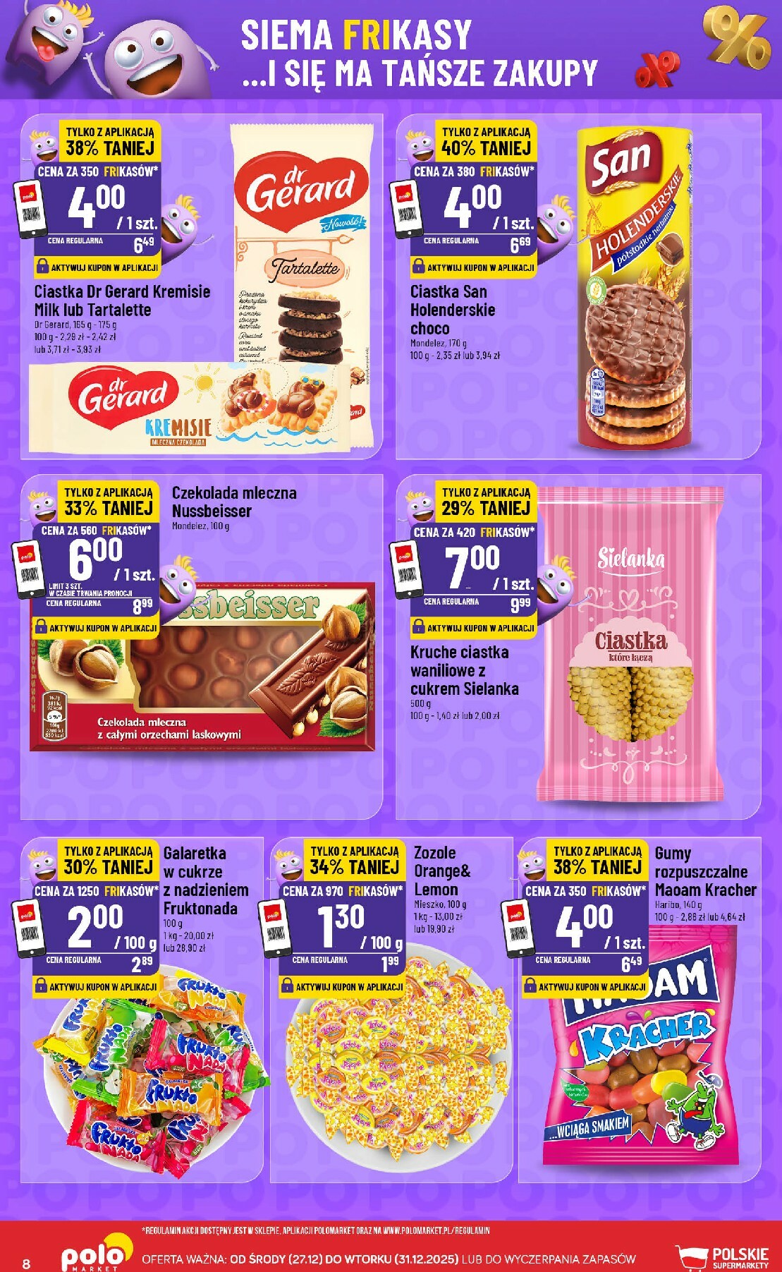 polomarket - Gazetka POLO market - Katalog Frikasy - ważna od 27.12. do 31.12. - page: 8