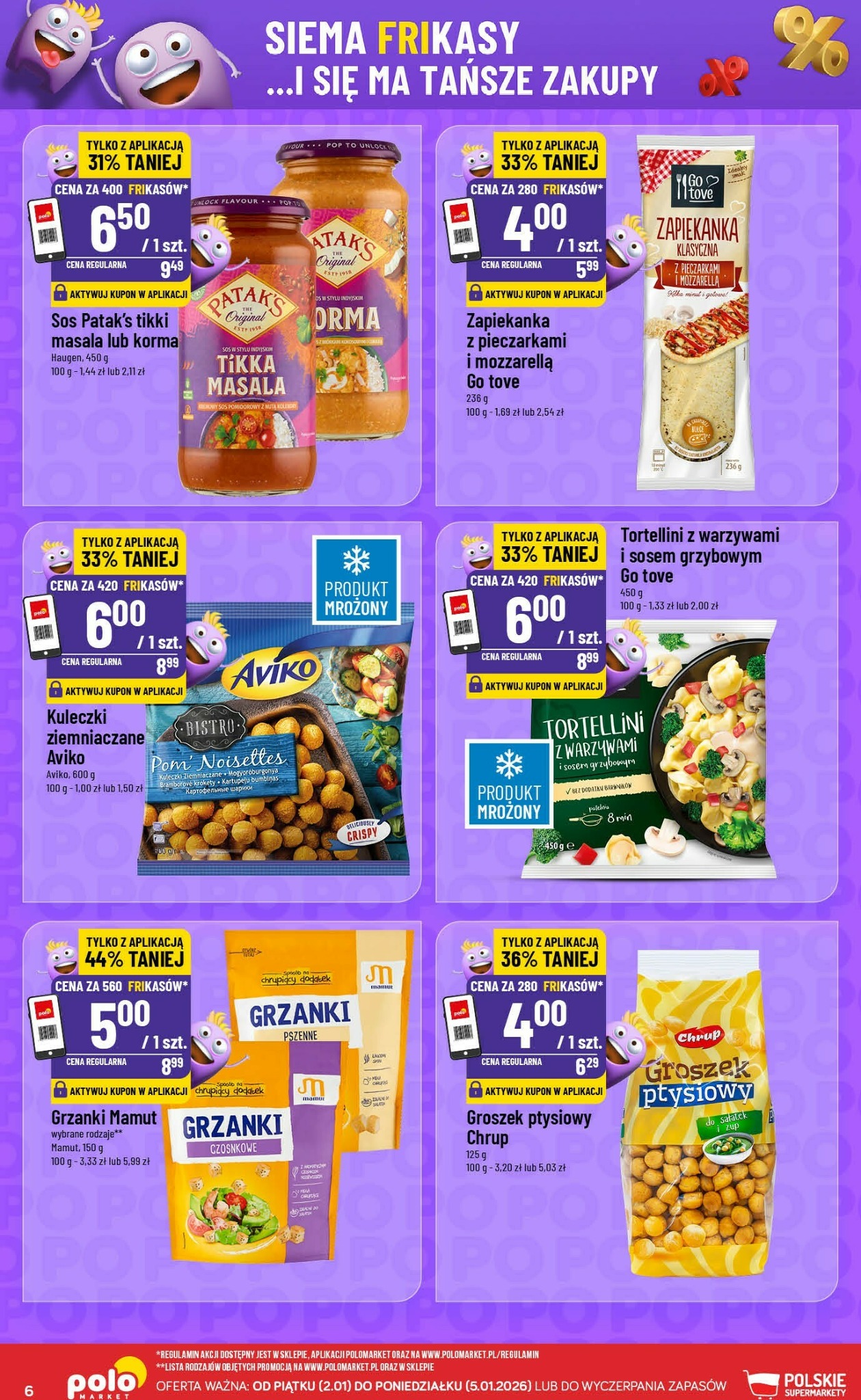 polomarket - Gazetka POLO market - Frikasowy Katalog - ważna od 02.01. do 05.01. - page: 6
