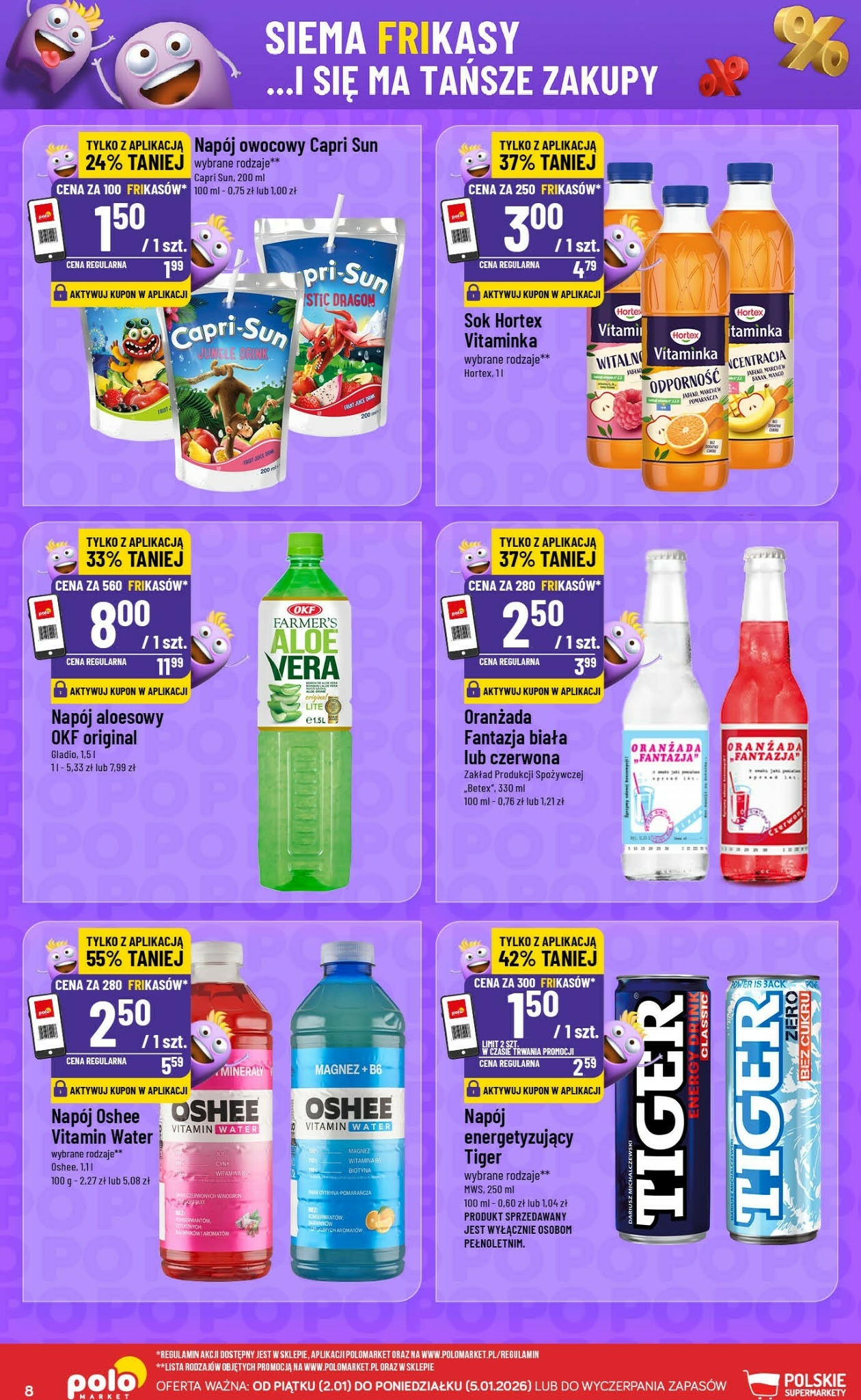polomarket - Gazetka POLO market - Frikasowy Katalog - ważna od 02.01. do 05.01. - page: 8