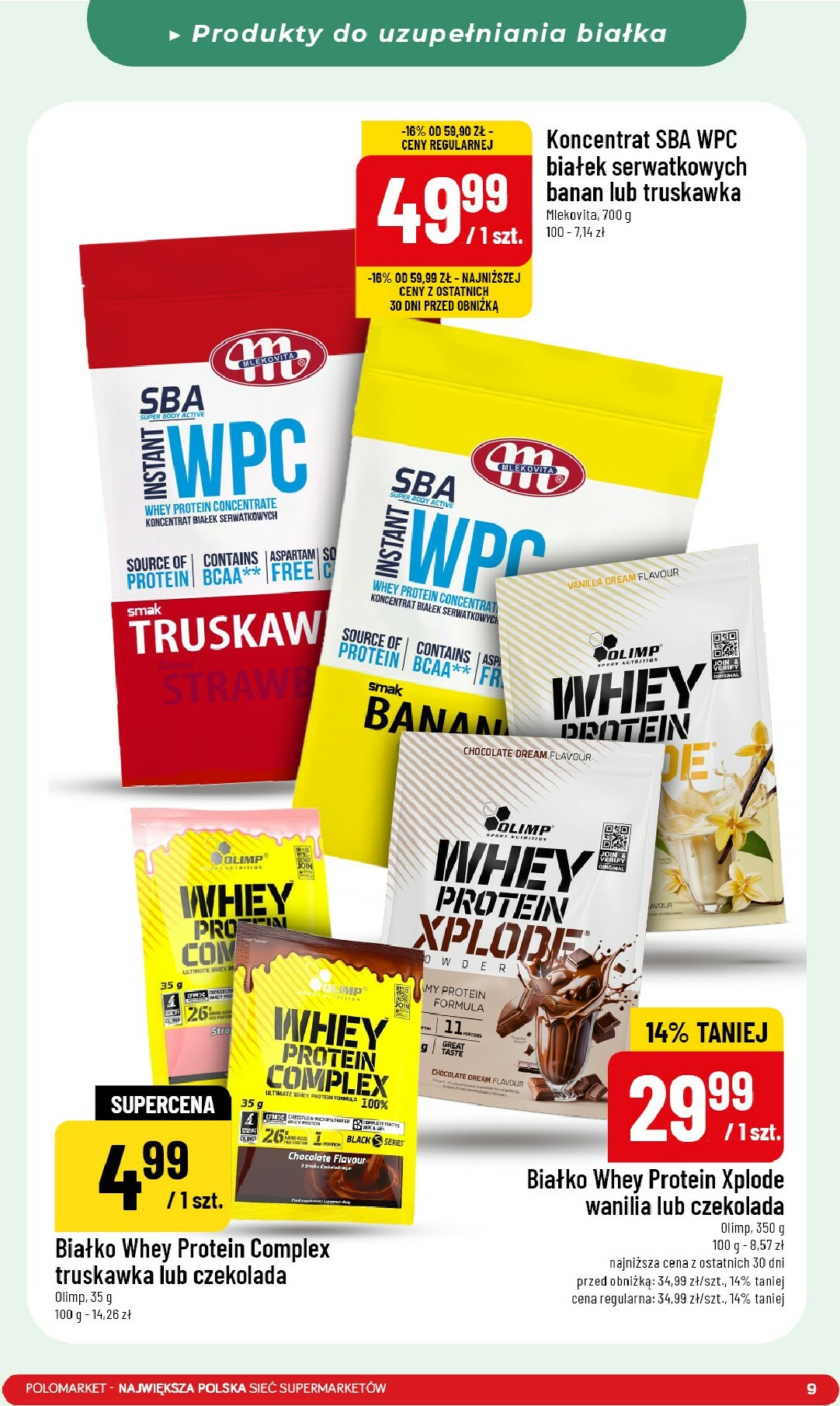 polomarket - Gazetka POLO market - Katalog Wsparcie Formy - ważna od 02.01. do 13.01. - page: 9