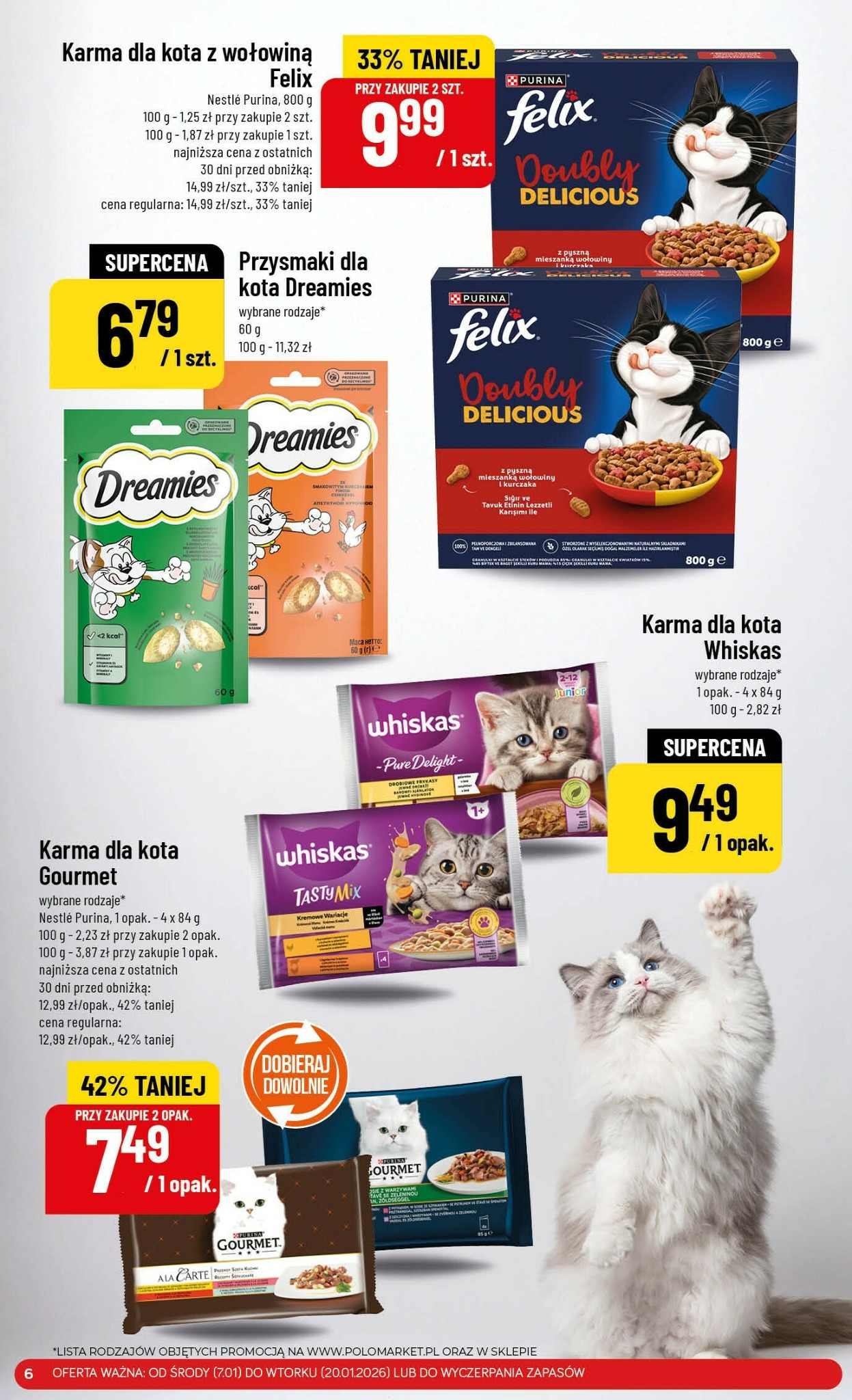 polomarket - Gazetka POLO market - Katalog Pet Food - ważna od 07.01. do 20.01. - page: 6