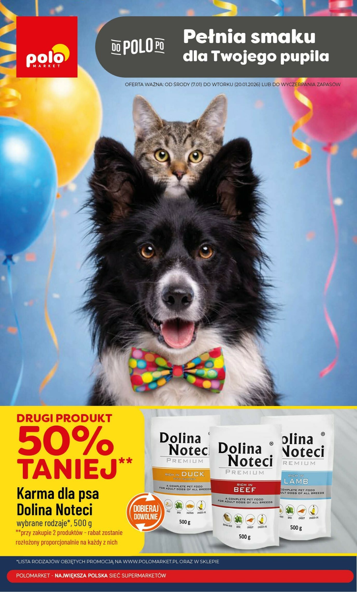 polomarket - Gazetka POLO market - Katalog Pet Food - ważna od 07.01. do 20.01.