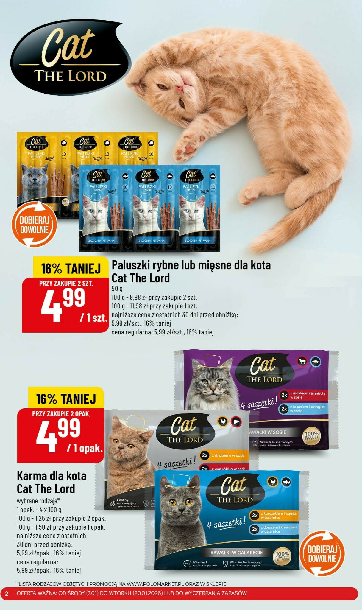 polomarket - Gazetka POLO market - Katalog Pet Food - ważna od 07.01. do 20.01. - page: 2
