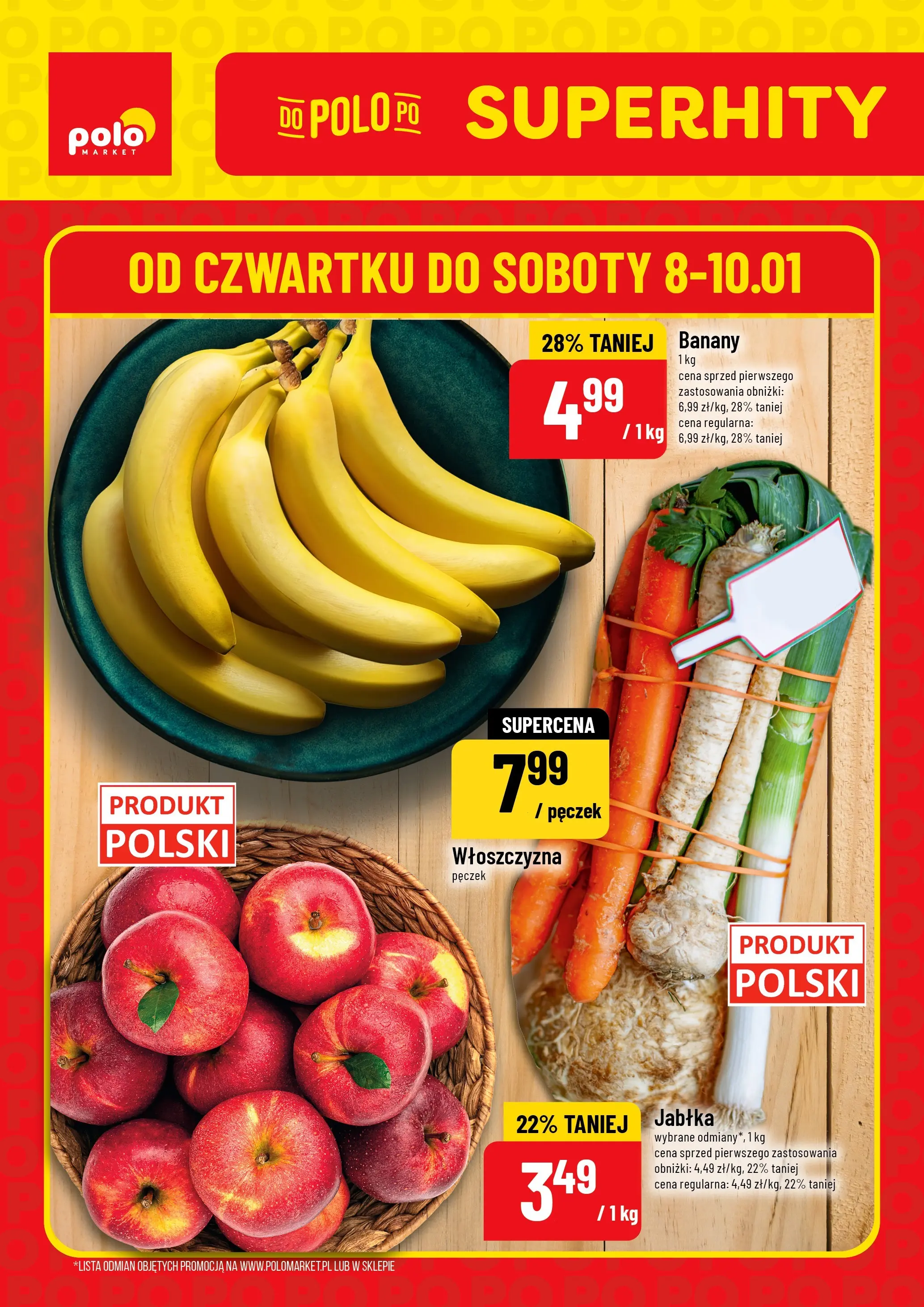 polomarket - Gazetka POLO market - Do soboty - ważna od 08.01. do 10.01.