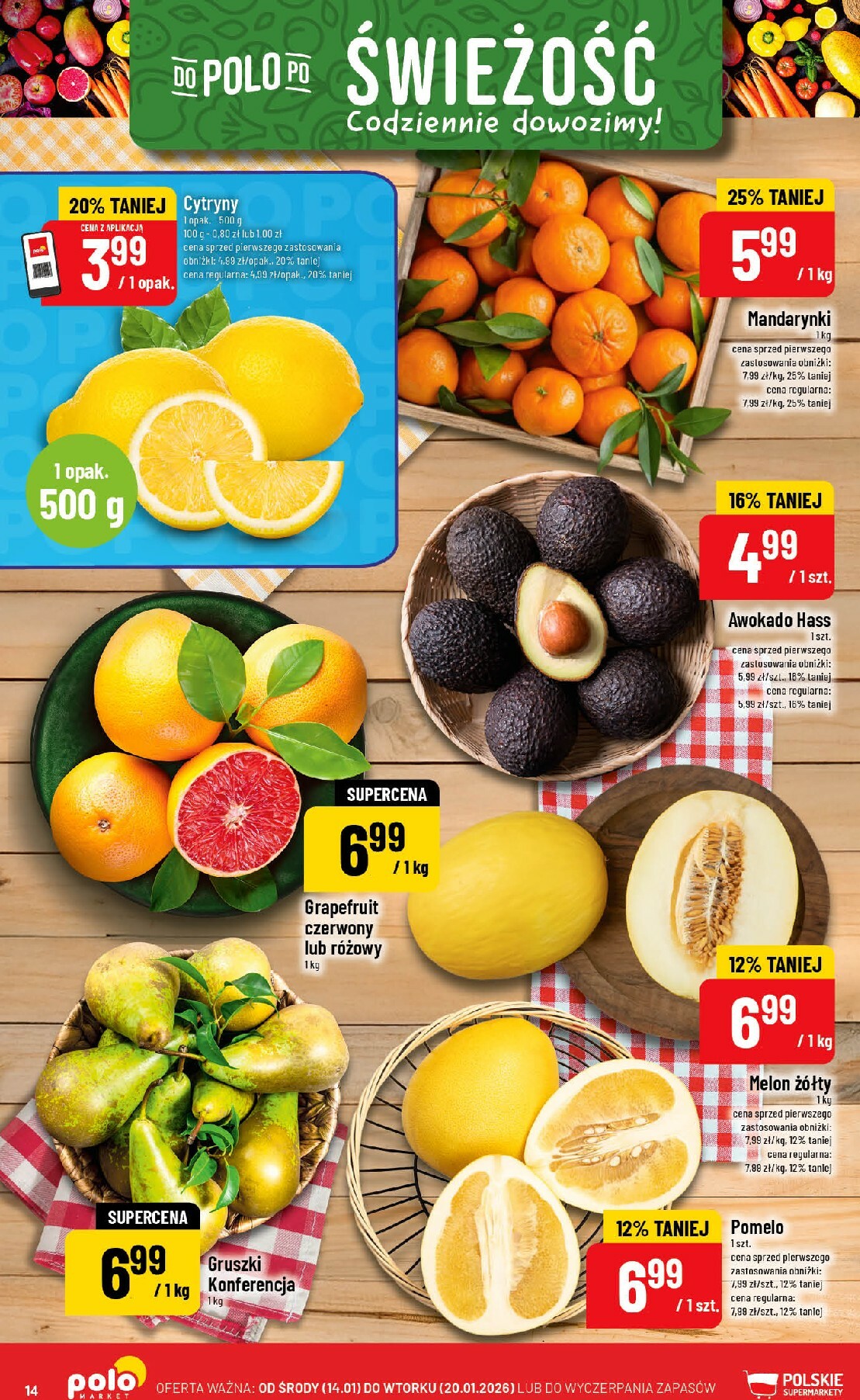 polomarket - Gazetka POLO market - ważna od 14.01. do 20.01. - page: 14