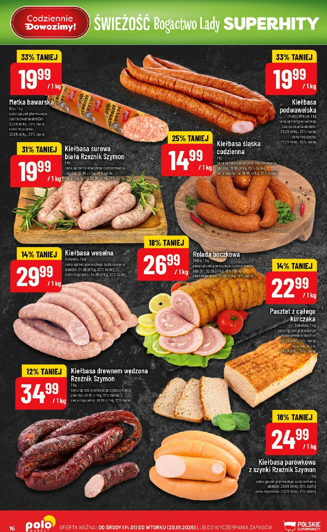 polomarket - Gazetka POLO market - ważna od 14.01. do 20.01. - page: 16