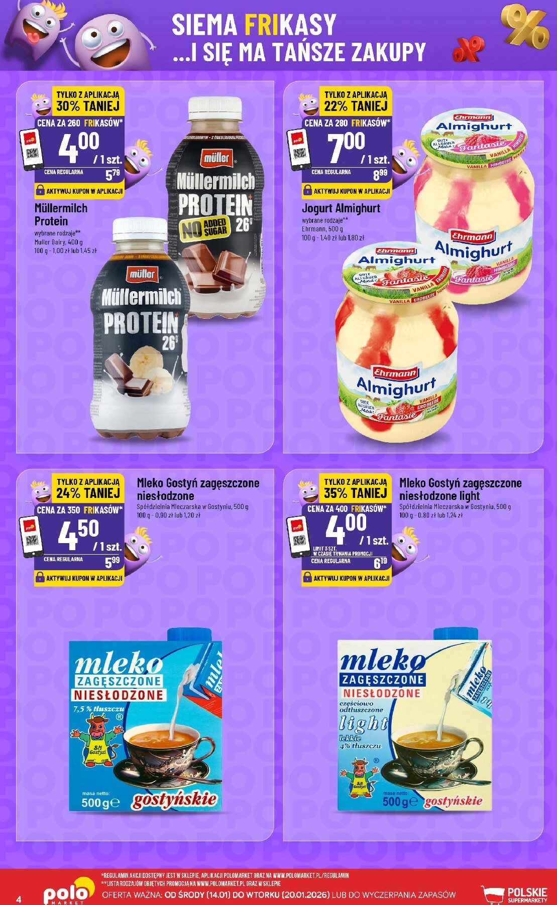 polomarket - Gazetka POLO market - Frikasowy Katalog - ważna od 14.01. do 20.01. - page: 4
