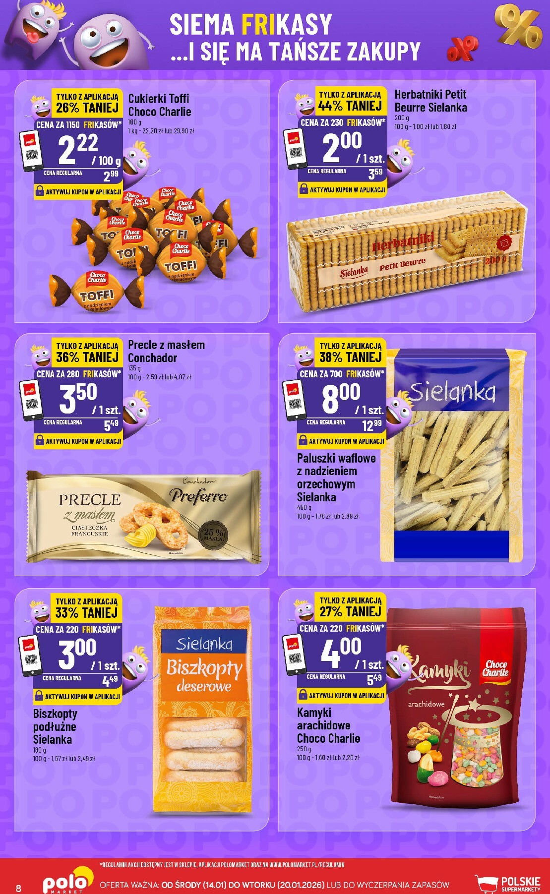 polomarket - Gazetka POLO market - Frikasowy Katalog - ważna od 14.01. do 20.01. - page: 8