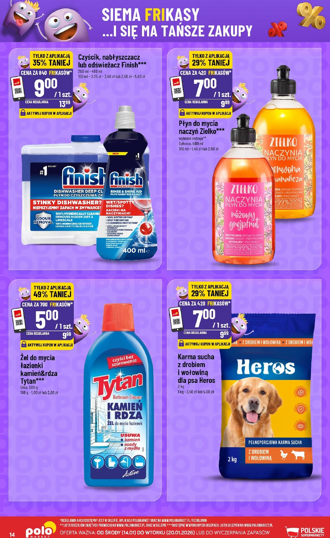 polomarket - Gazetka POLO market - Frikasowy Katalog - ważna od 14.01. do 20.01. - page: 14