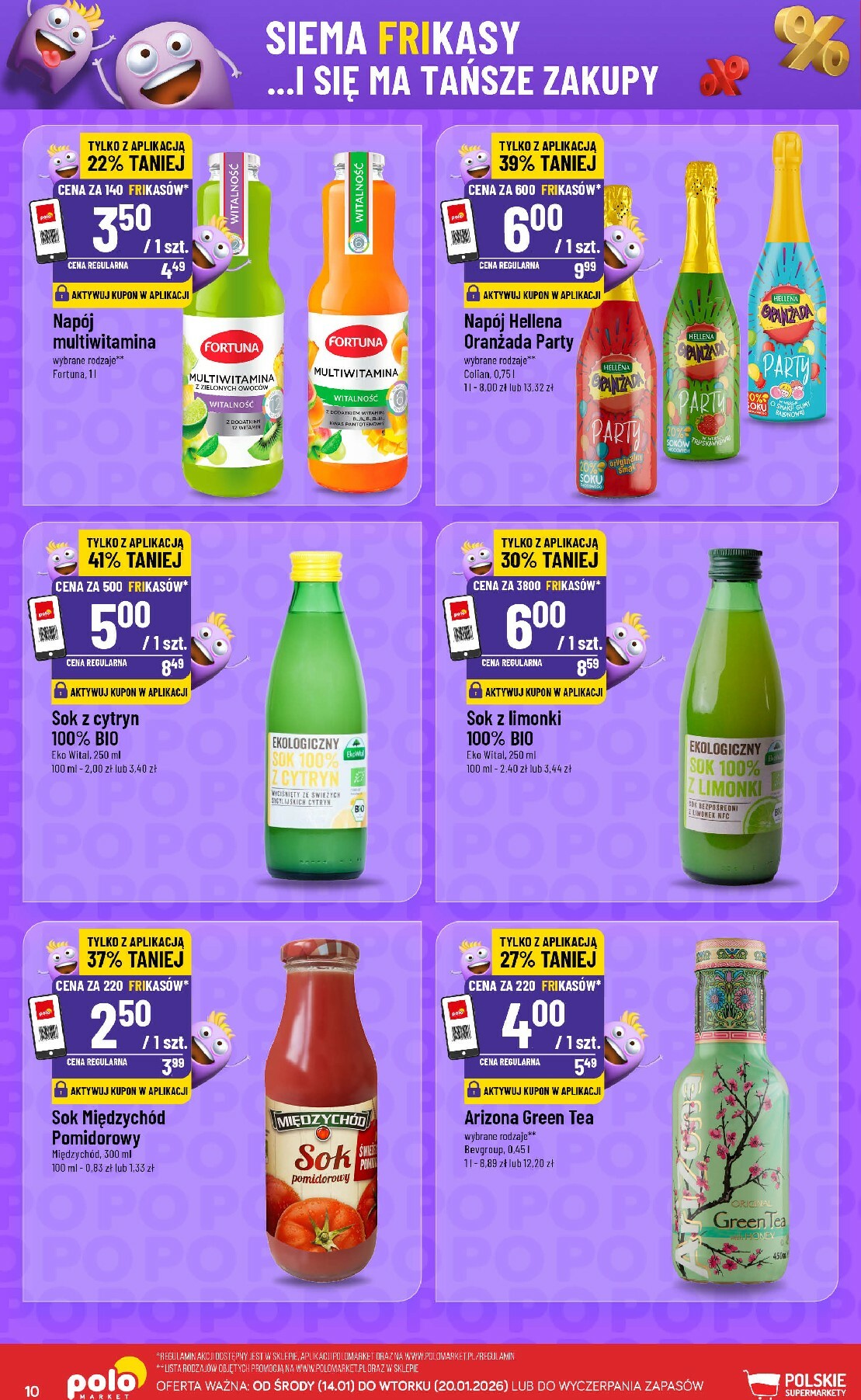 polomarket - Gazetka POLO market - Frikasowy Katalog - ważna od 14.01. do 20.01. - page: 10