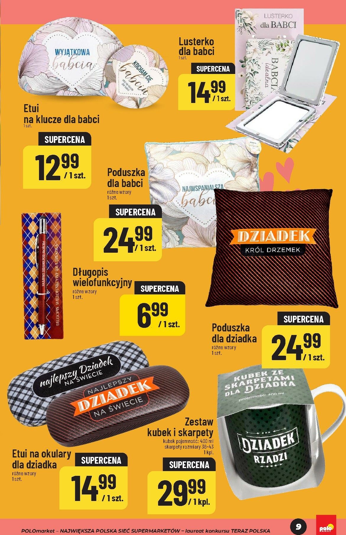 polomarket - Gazetka POLO market - Katalog Dzień Babci i Dziadka - ważna od 09.01. do 29.01. - page: 9