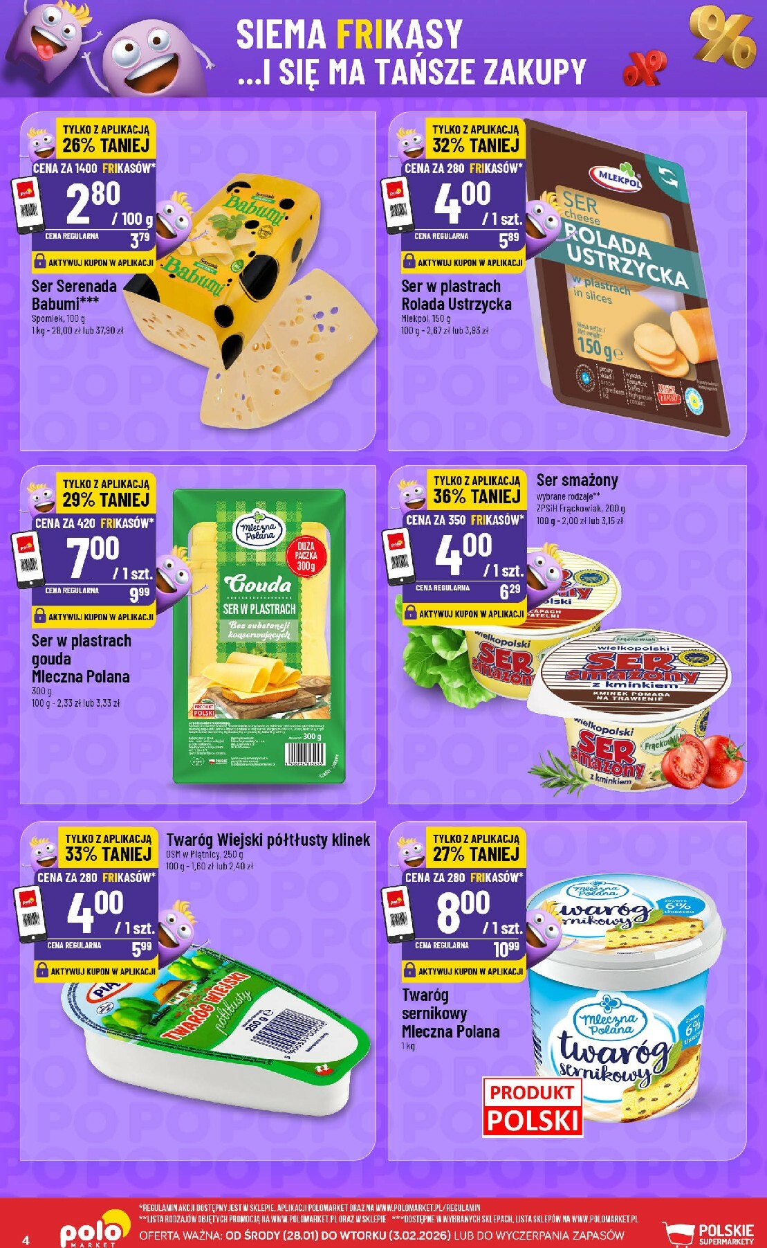 polomarket - Gazetka POLO market - Katalog Frikasy - ważna od 28.01. do 03.02. - page: 4