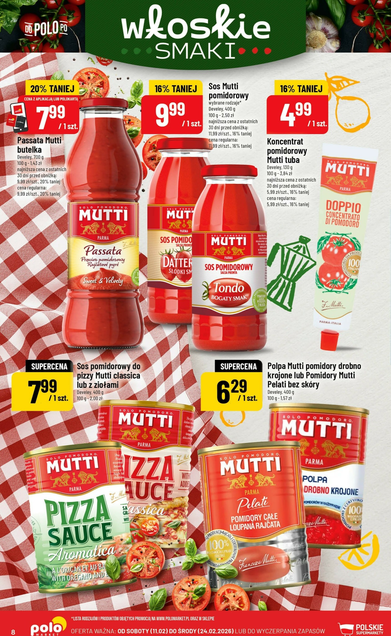 polomarket - Gazetka POLO market - Katalog Włochy - ważna od 11.02.2026 do 24.02.2026 - page: 8