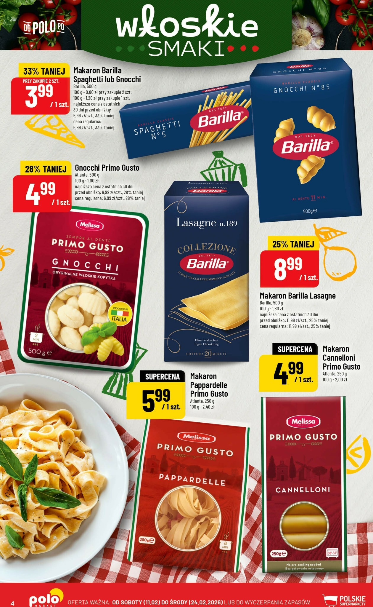 polomarket - Gazetka POLO market - Katalog Włochy - ważna od 11.02.2026 do 24.02.2026 - page: 4