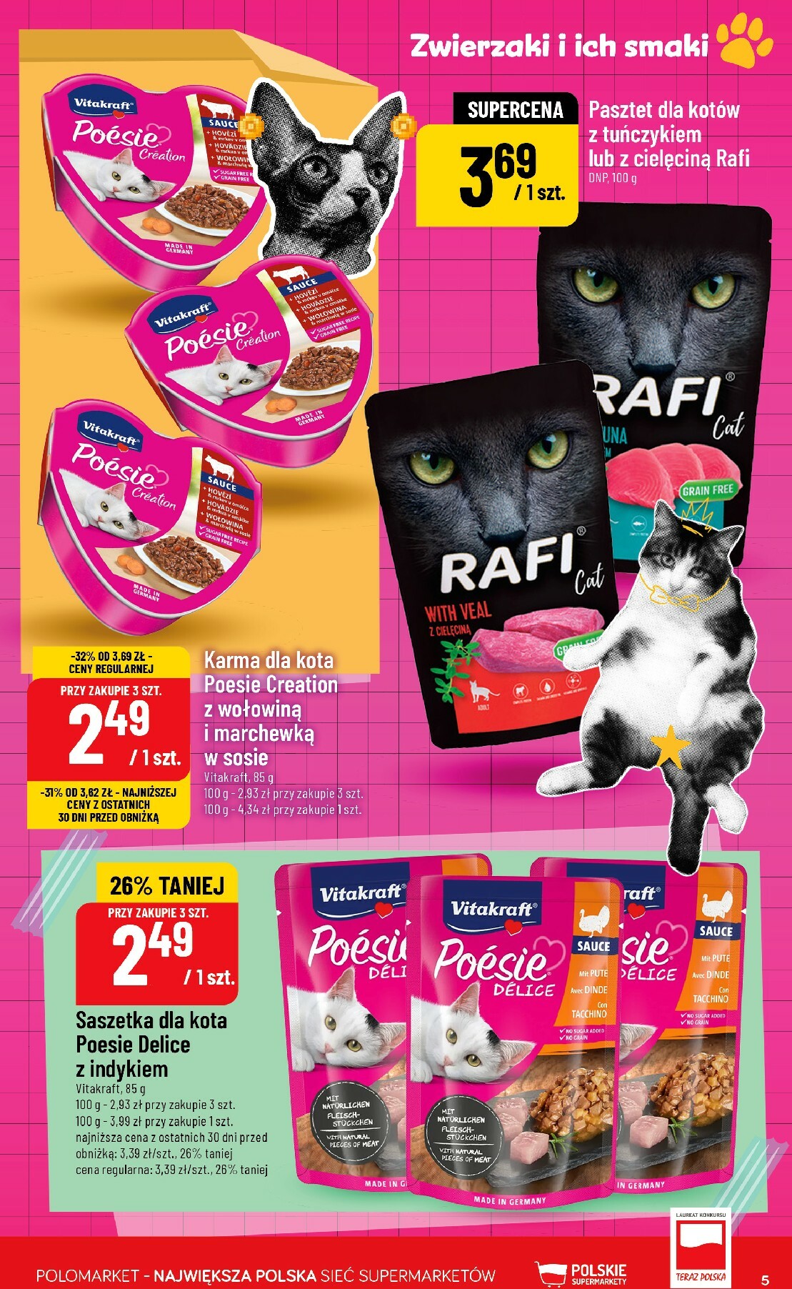 polomarket - Gazetka POLO market - Katalog Zwierzaki i ich smaki - ważna od 11.02.2026 do 24.02.2026 - page: 5