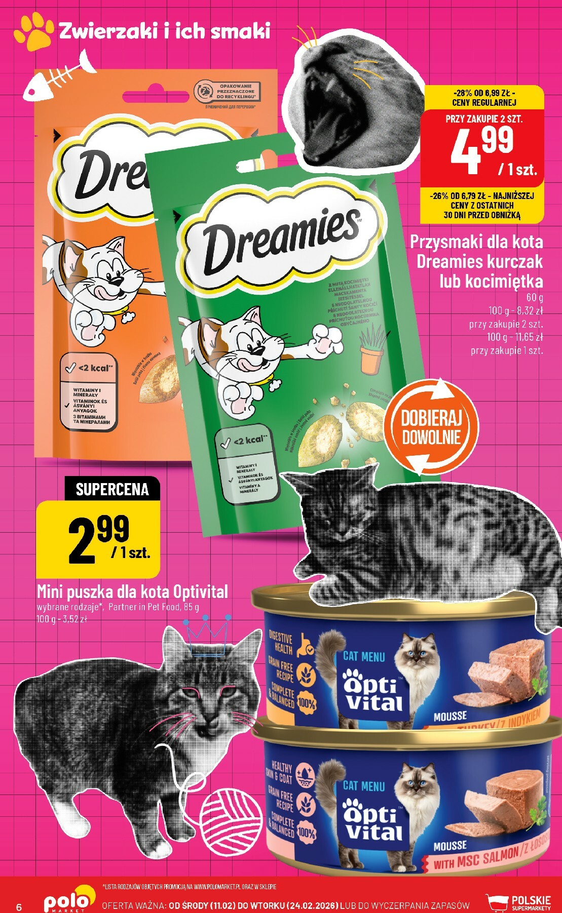 polomarket - Gazetka POLO market - Katalog Zwierzaki i ich smaki - ważna od 11.02.2026 do 24.02.2026 - page: 6