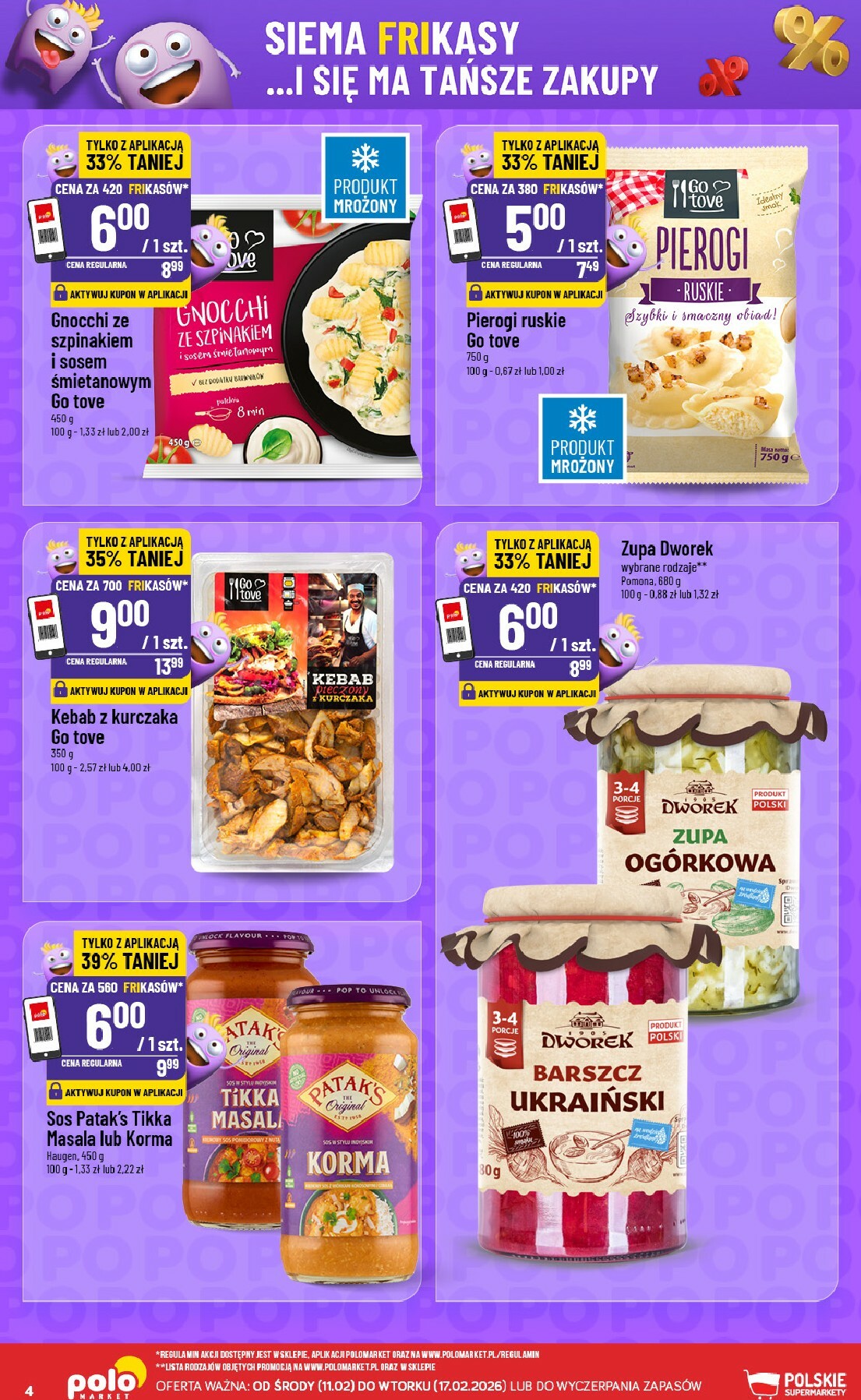 polomarket - Gazetka POLO market - Katalog frikasy - ważna od 11.02.2026 do 17.02.2026 - page: 4