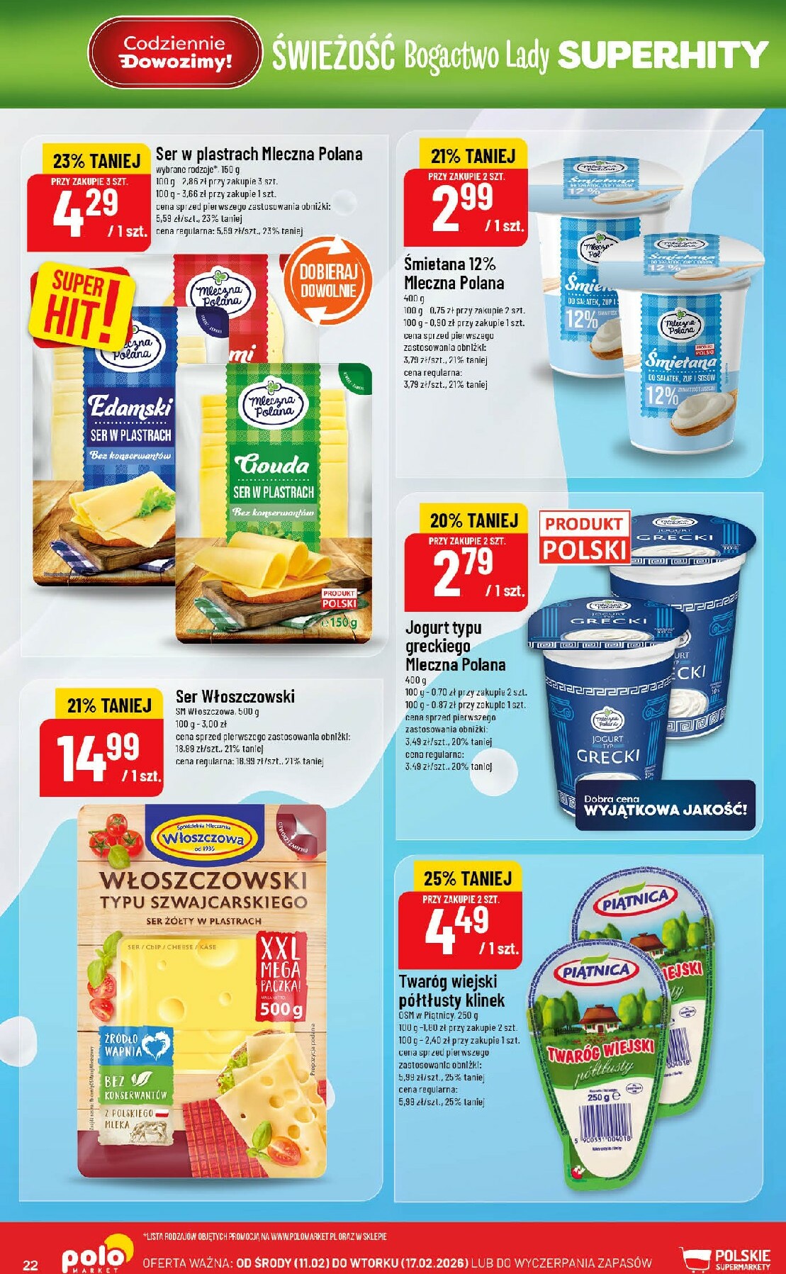 polomarket - Gazetka POLO market - ważna od 11.02.2026 do 17.02.2026 - page: 22