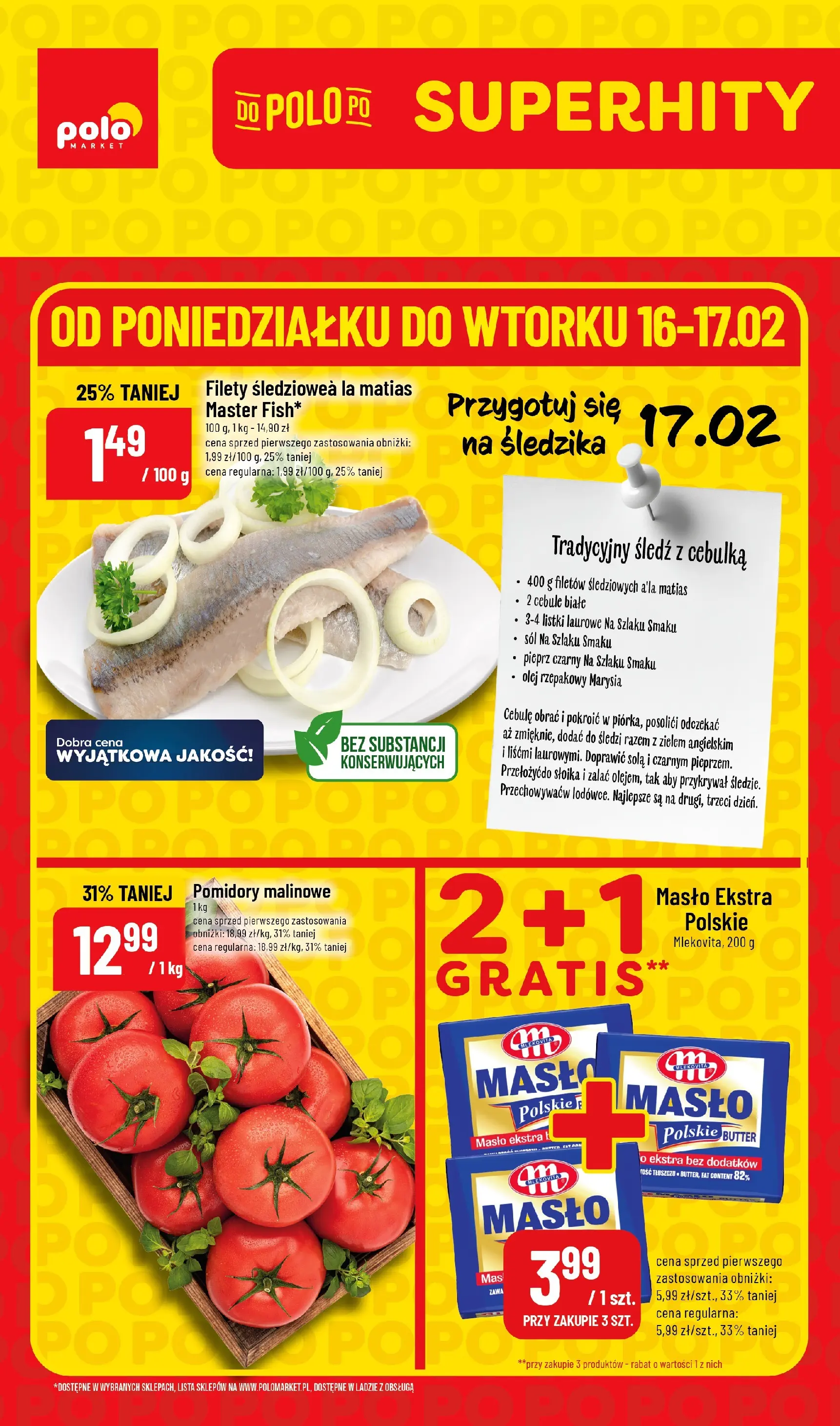 polomarket - Gazetka POLO market - Super Hity - ważna od 16.02.2026 do 17.02.2026